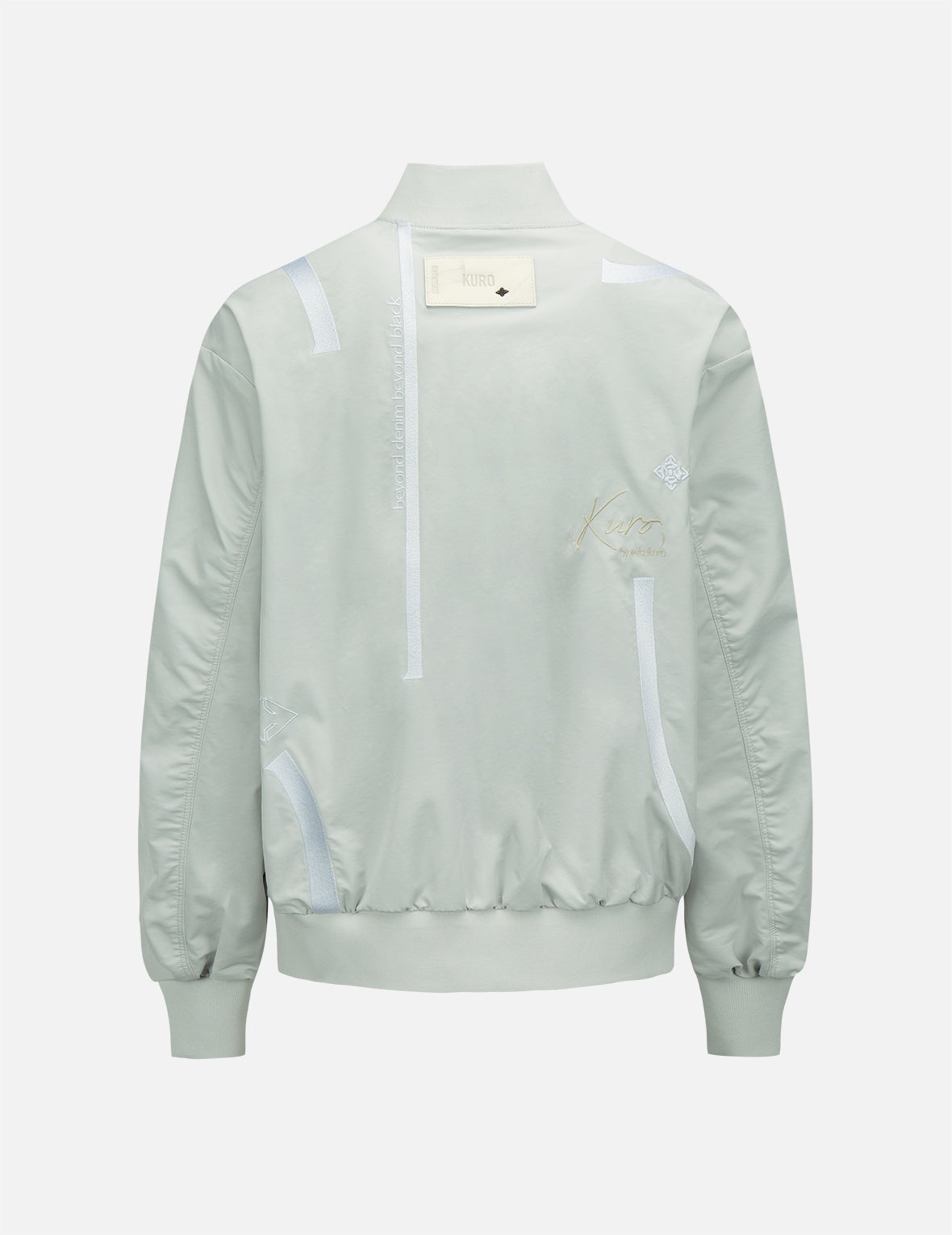 Line Embroidered Trench Jacket - 8
