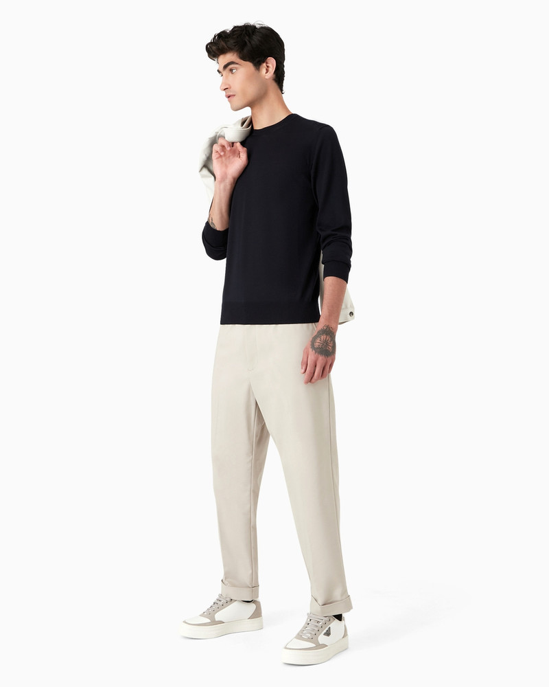 EMPORIO ARMANI Pure virgin wool jumper outlook
