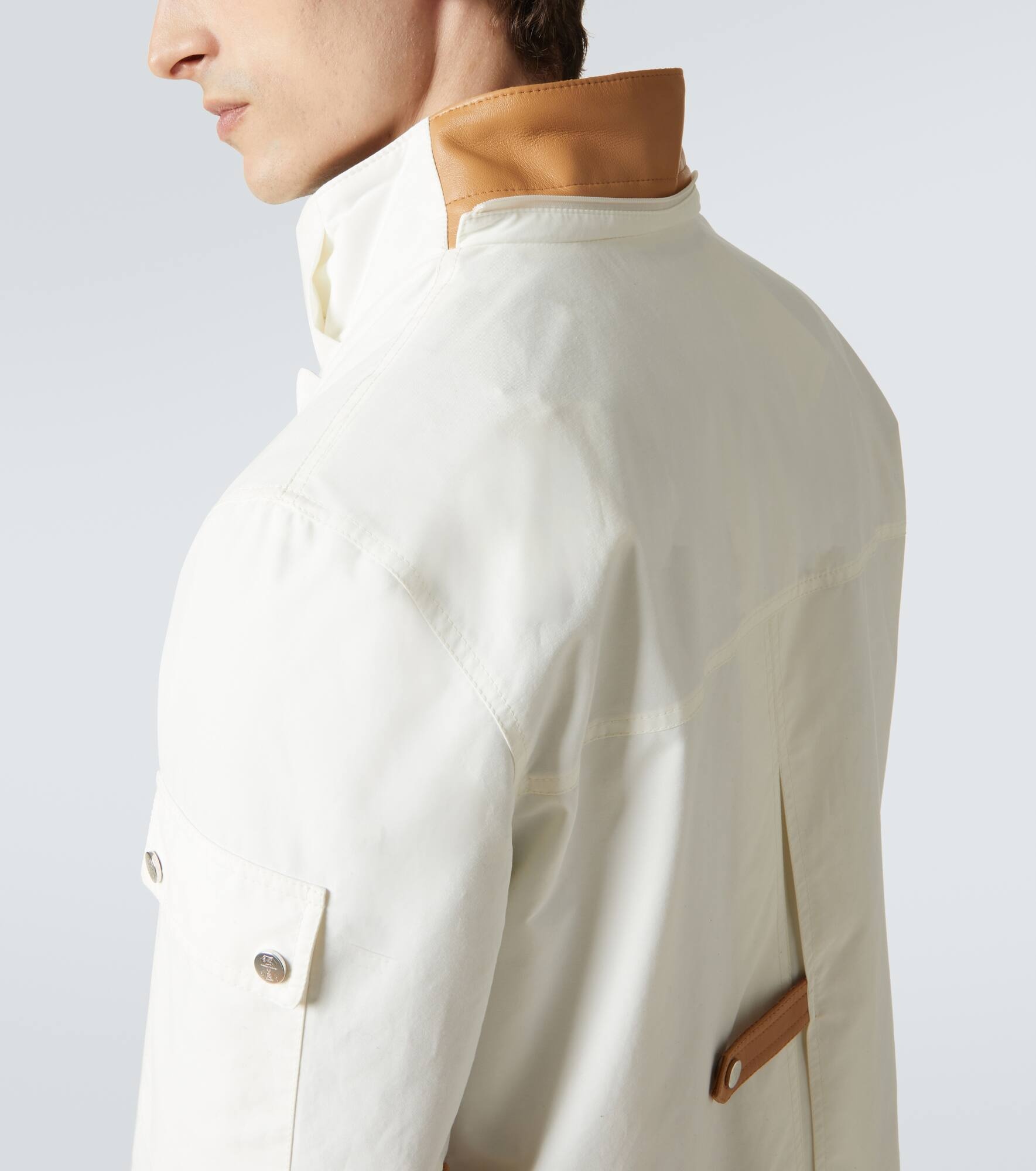 Cotton-blend jacket - 7