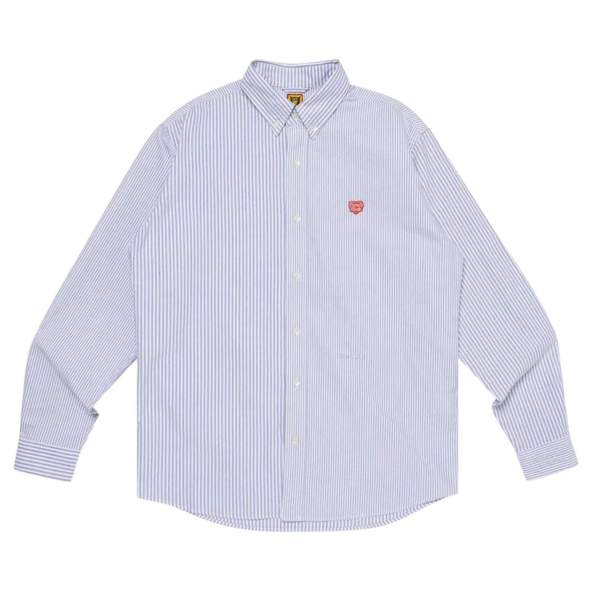 Human Made Stripe Oxford Shirt 'Blue' - 1