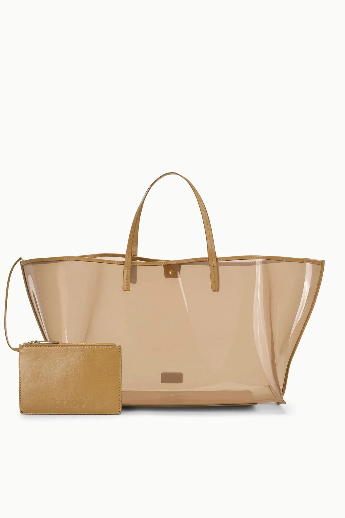 STAUD CHRISTOS LARGE TOTE CAMEL - 1