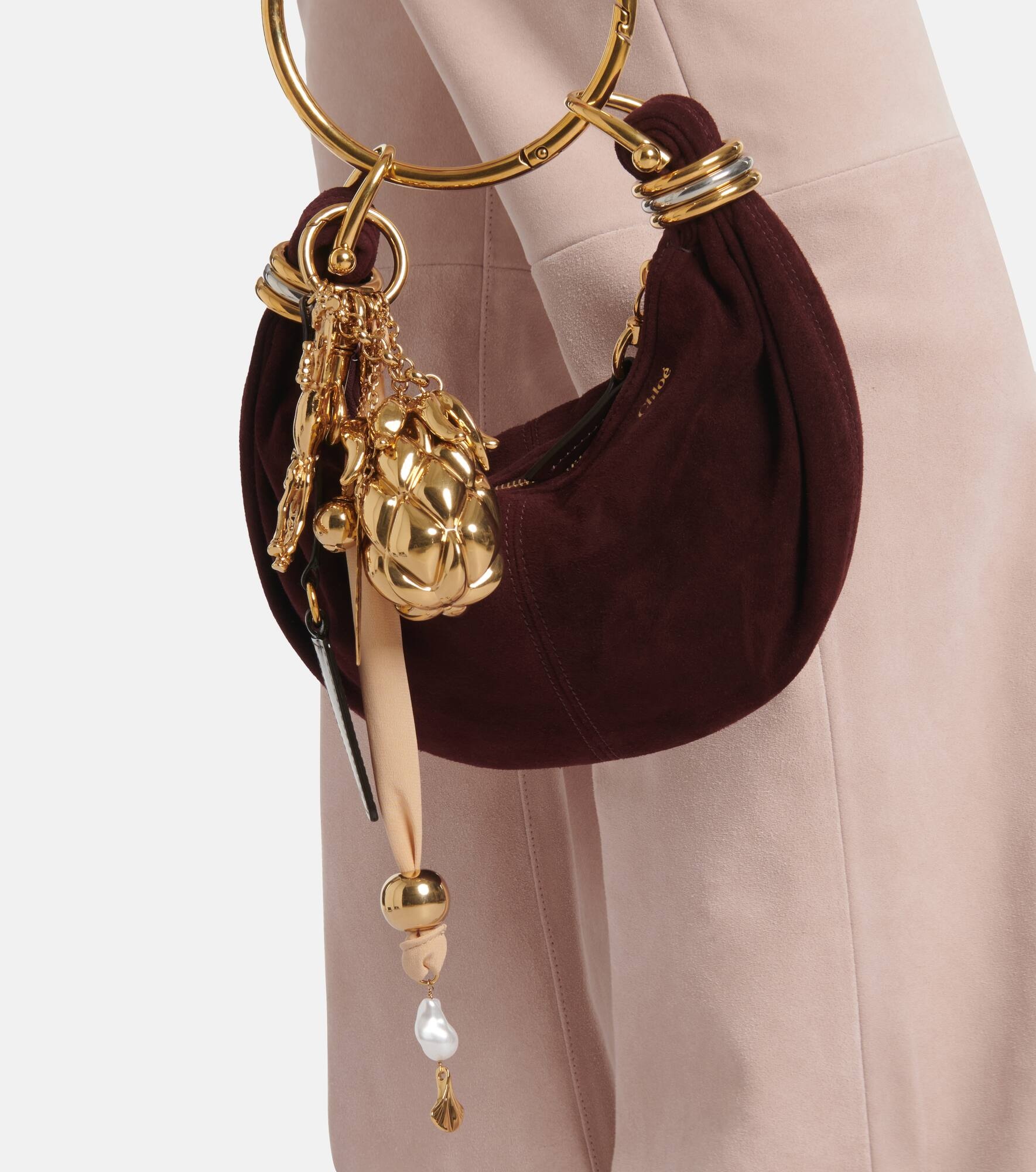 Giga Pineapple leather bag charm - 2