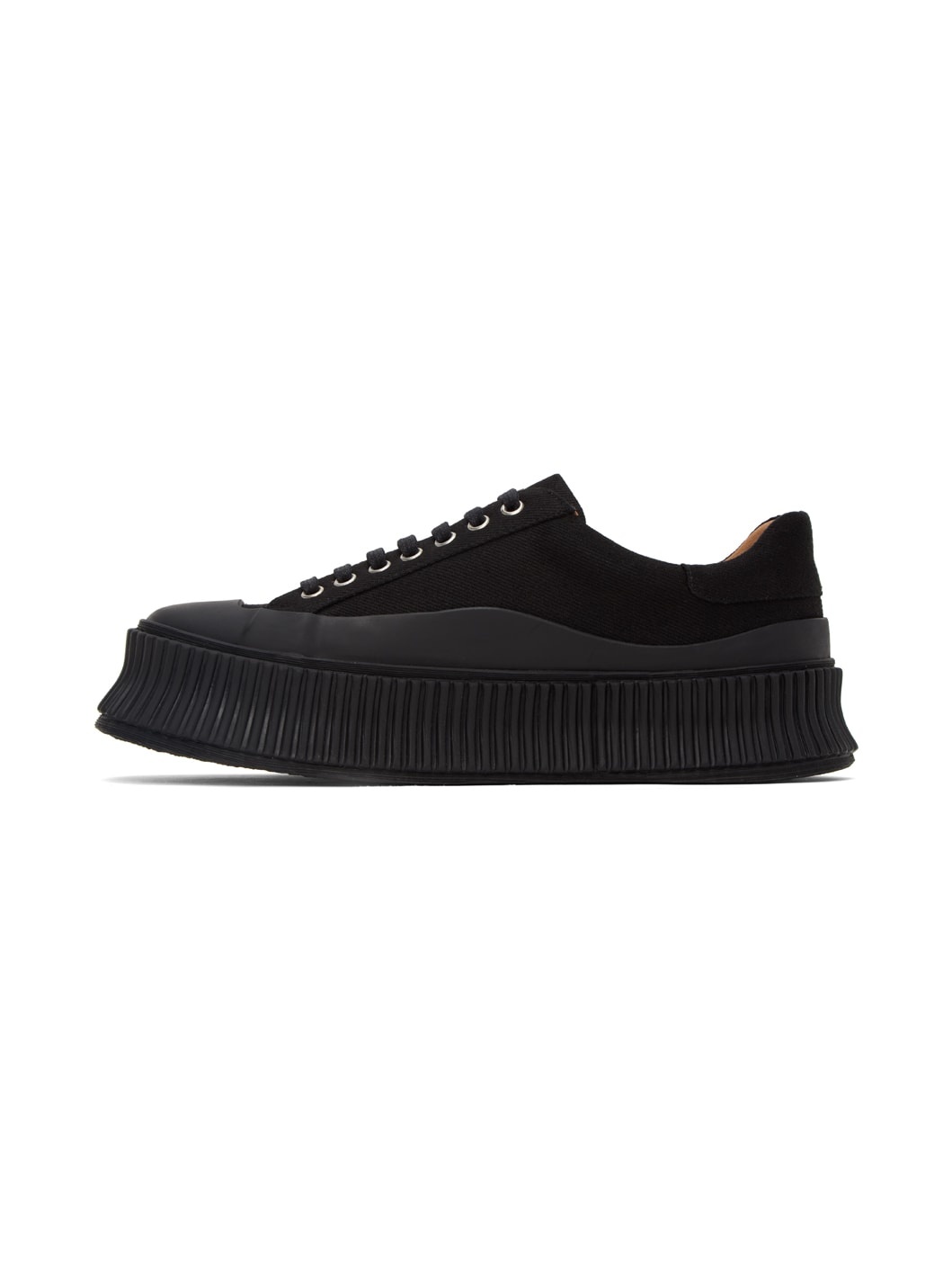 Black Platform Sneakers - 3