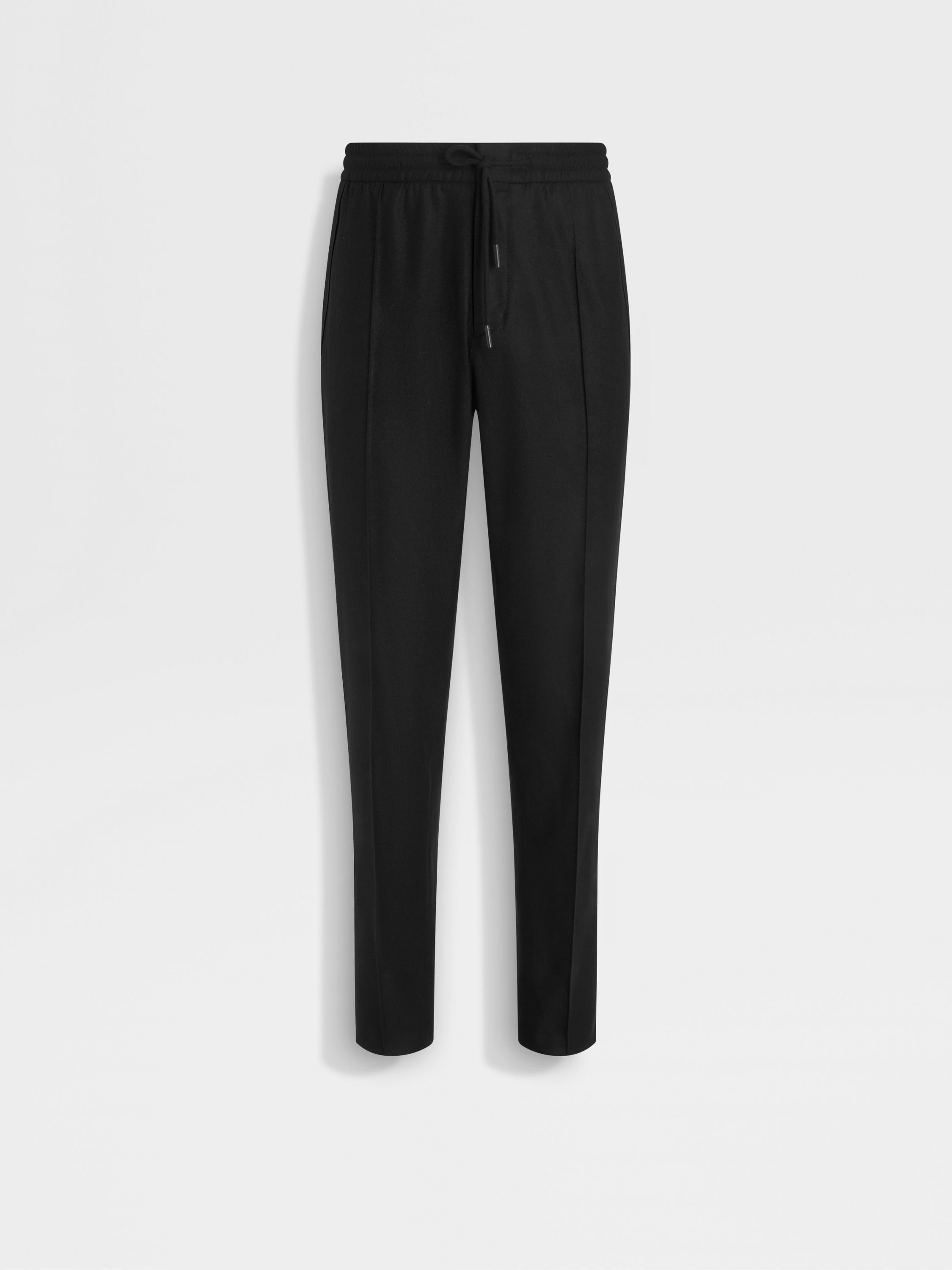 BLACK 15MILMIL15 WOOL JOGGERS - 2