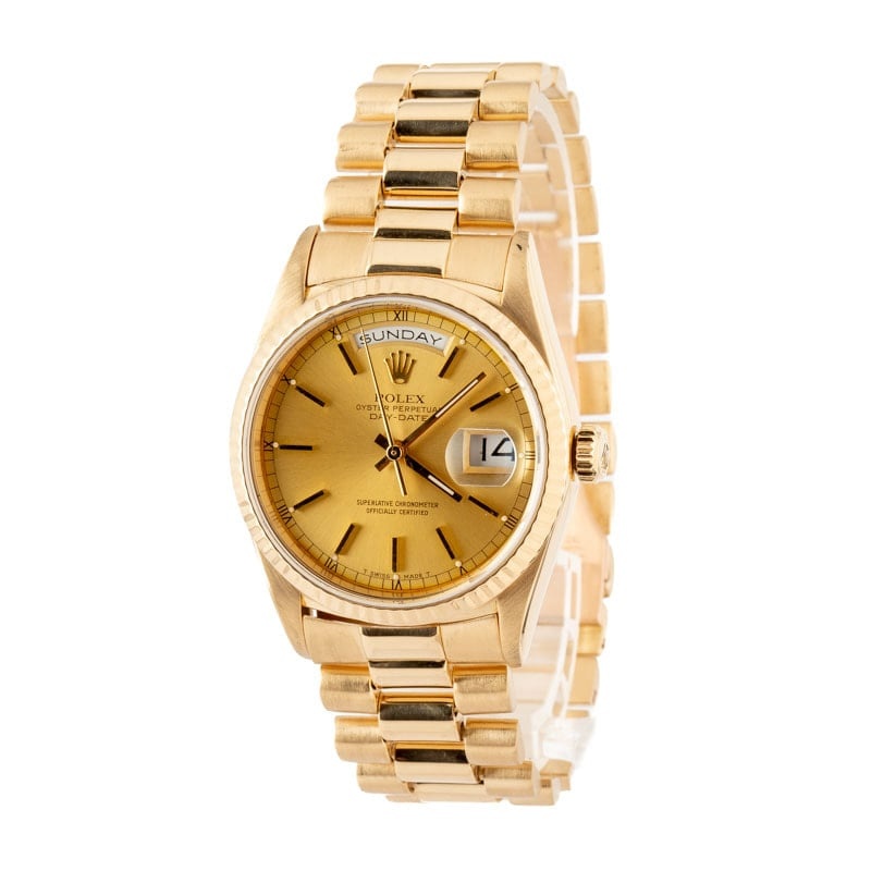 Rolex Day-Date ref 18238 18k Yellow Gold - 2