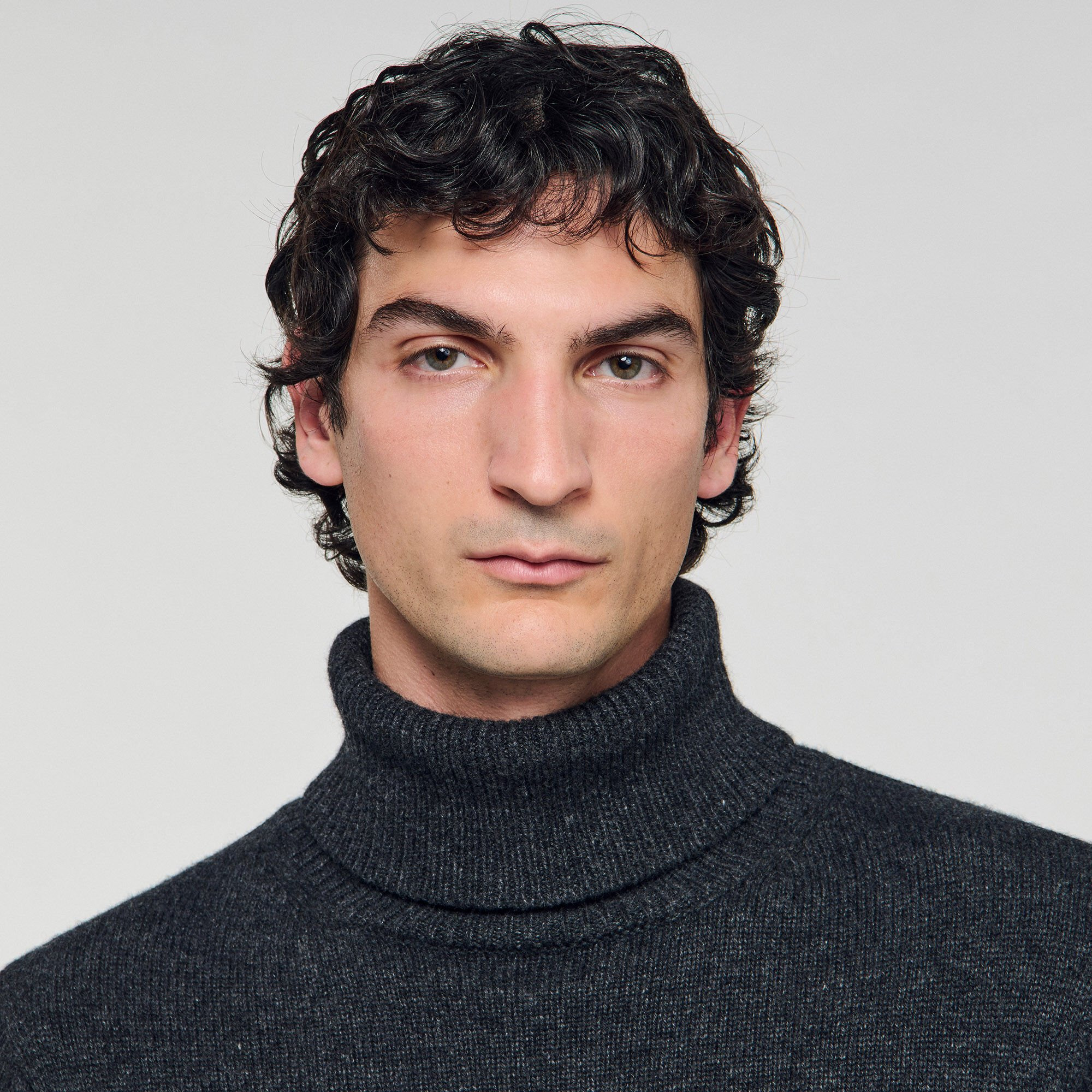 WOOL AND CASHMERE TURTLENECK - 3