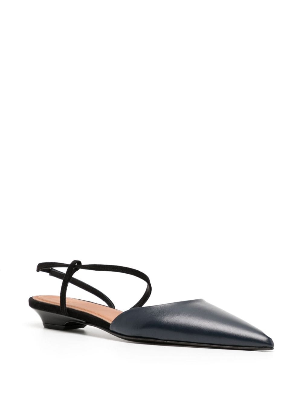 slingback leather sandals - 2