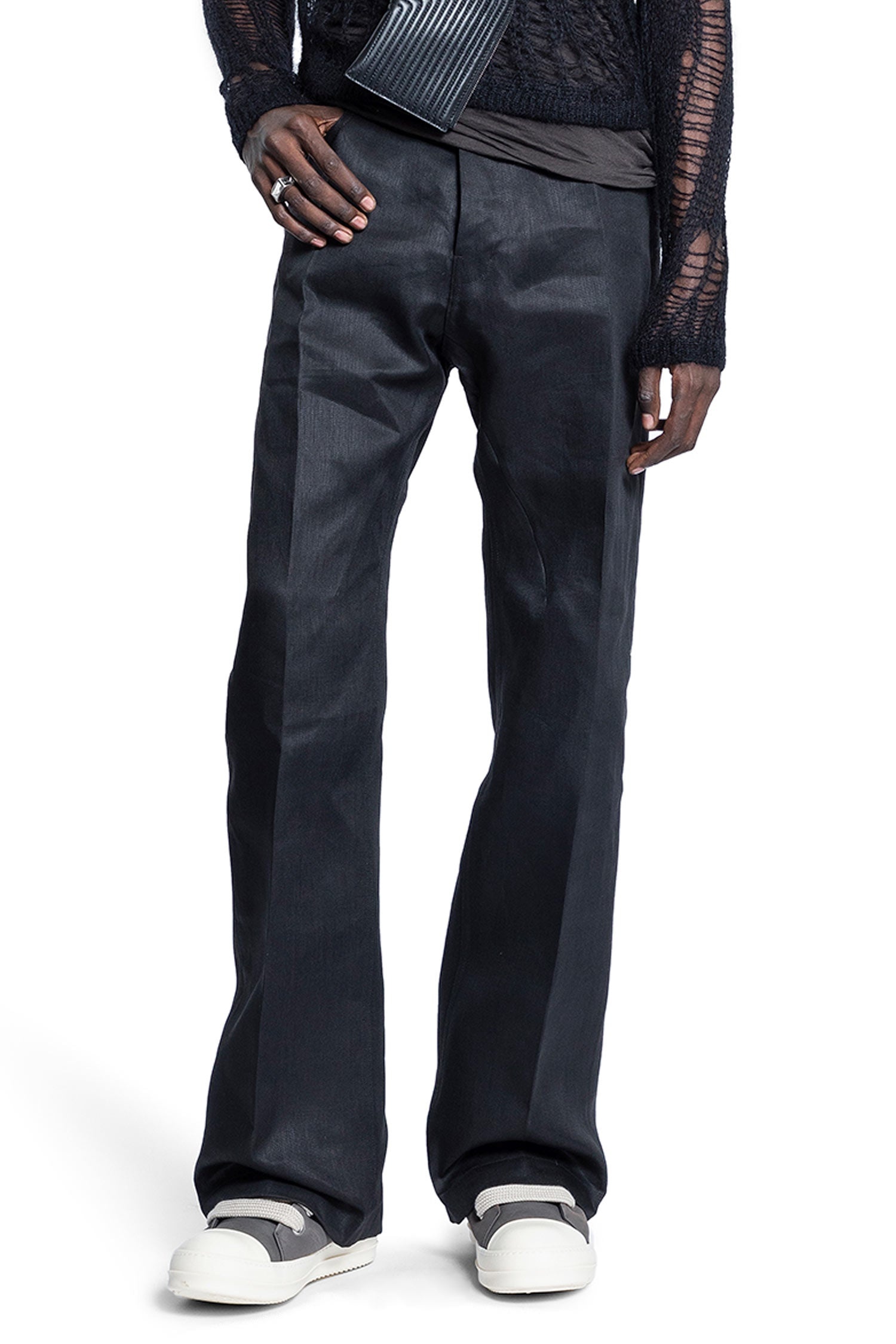 【RICK OWENS】HOLLYWOOD GETH JEANS 10OZ DINGE DENIM Rick Owens Geth Jean 10oz Denim Dinge – LESS 17