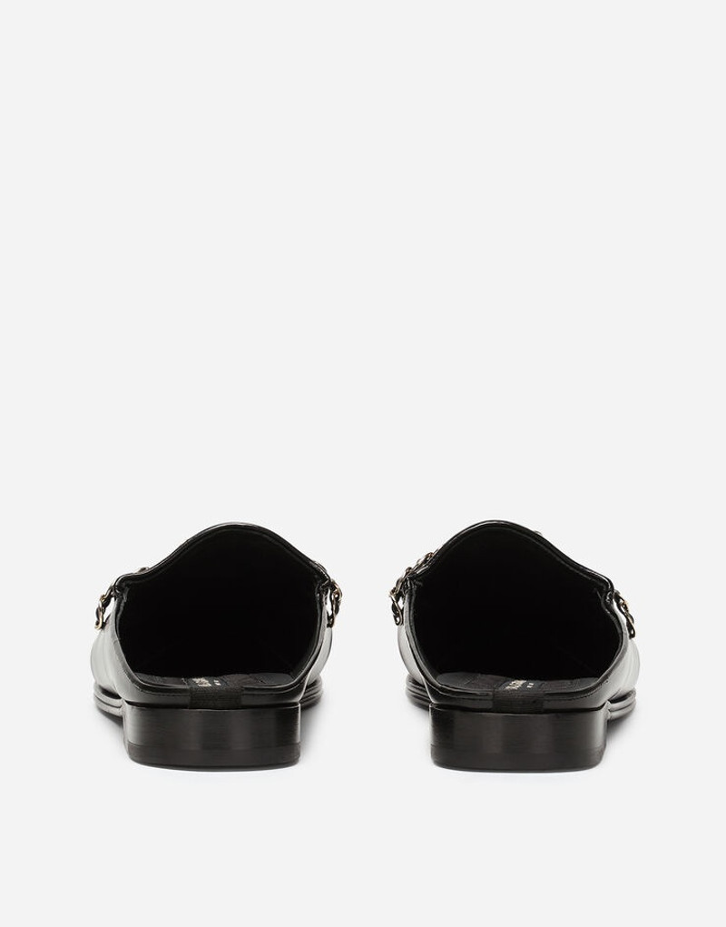 Dolce & Gabbana Calfskin nappa Visconti slippers outlook