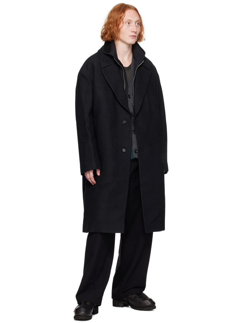 Black Wool Coat 5