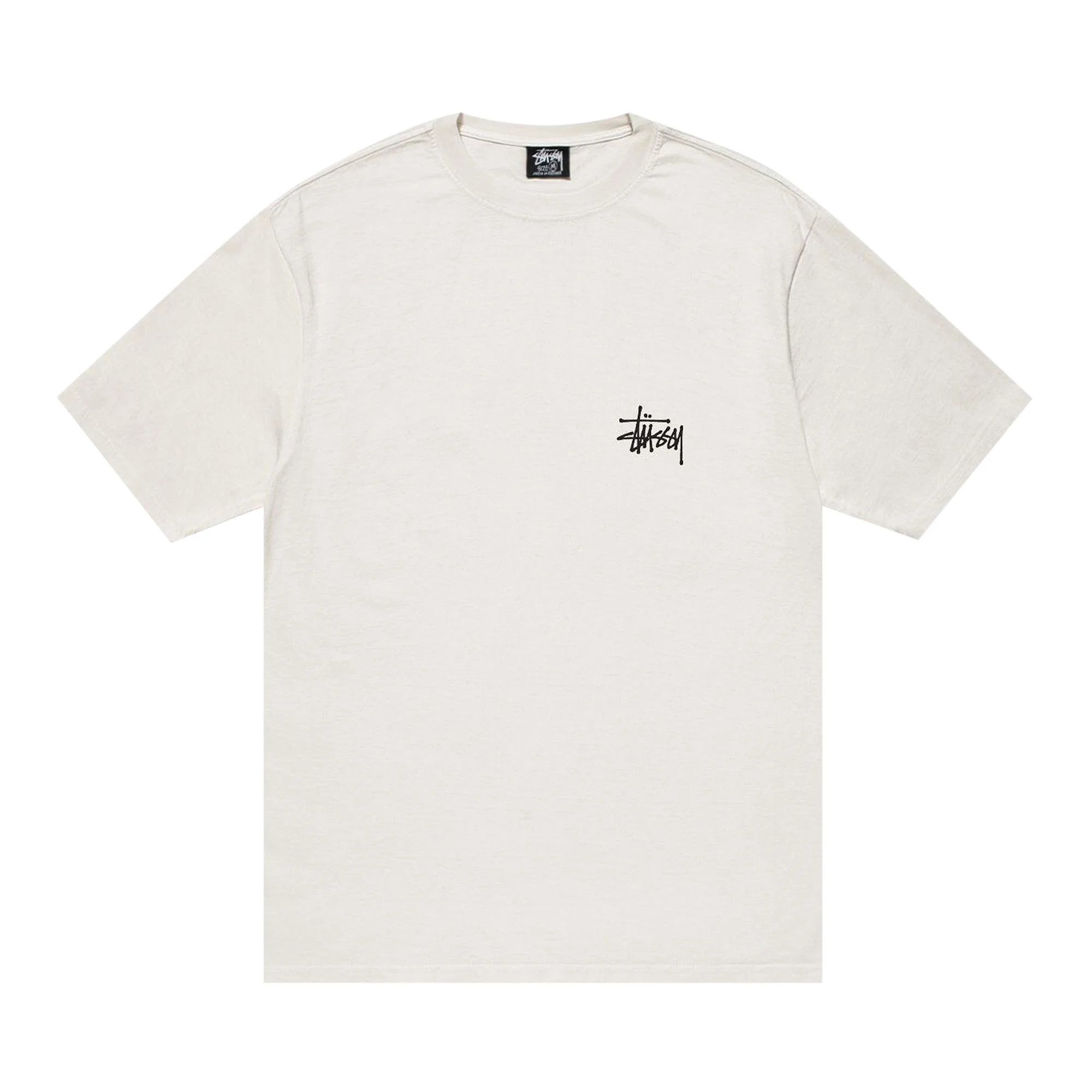 Stussy Basic Pigment Dyed Tee 'Natural' - 1
