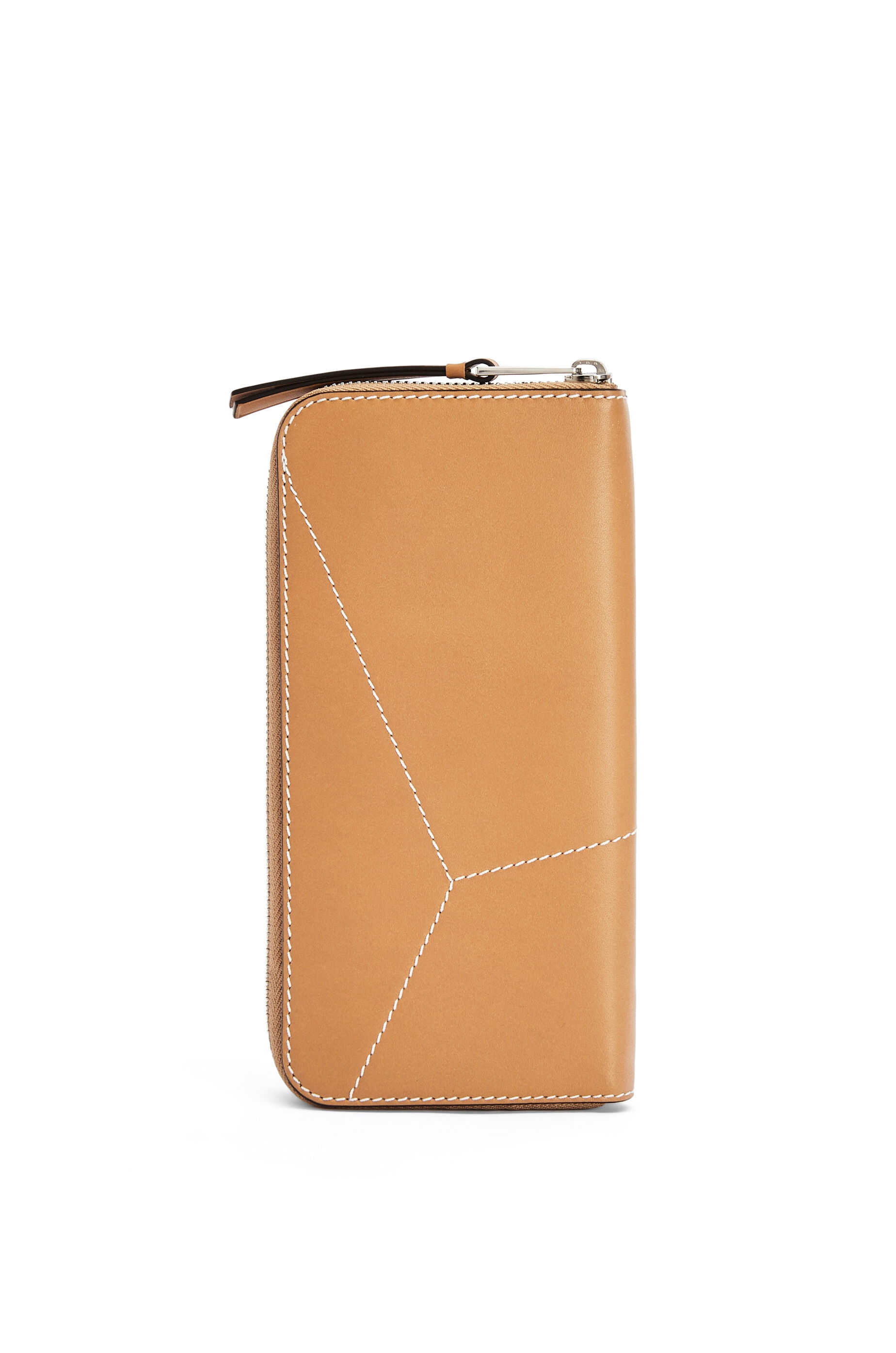 Puzzle stitches open wallet in smooth calfskin - 4