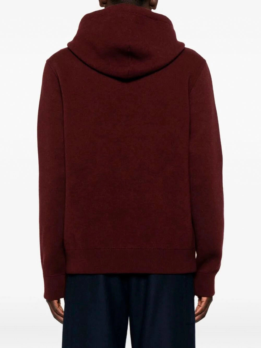 Gucci Men Reversible `Gg` Wool Hooded Zip Jacket - 4