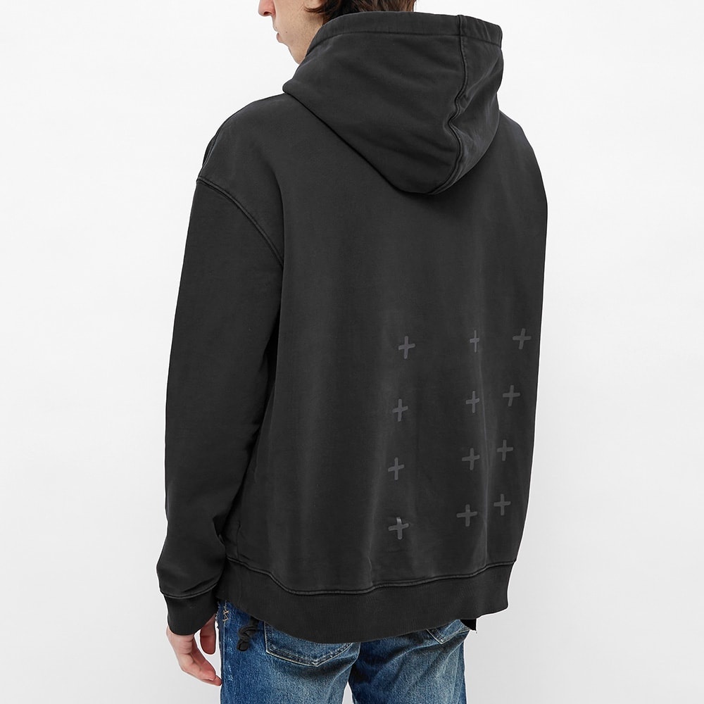 Ksubi Sign Of The Times Biggie Cross Logo Hoody - 5