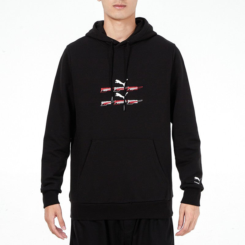 Puma Sports Knit Cardigan Hoodie 'Black' 533145-51 - 3