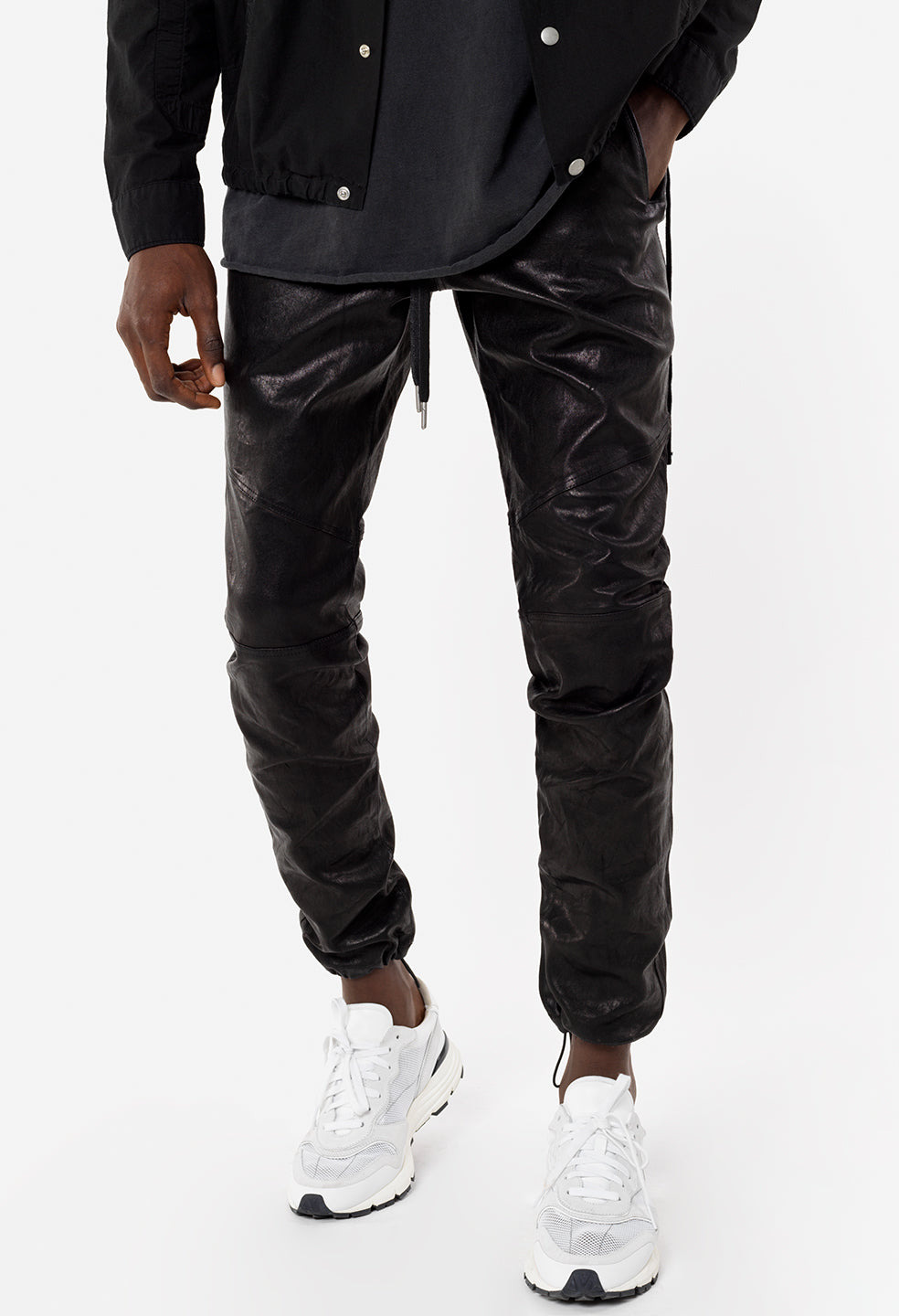 LEATHER ESCOBAR PANTS - 2