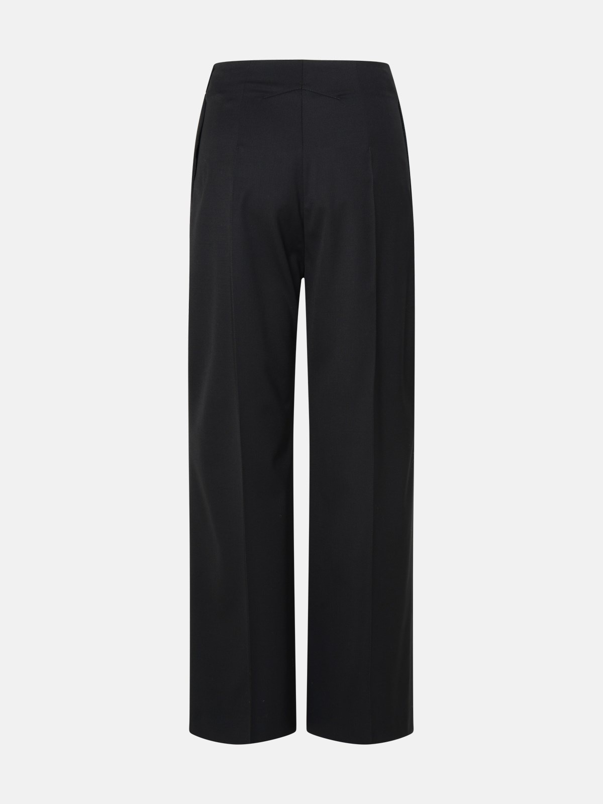 Black virgin wool pants - 3