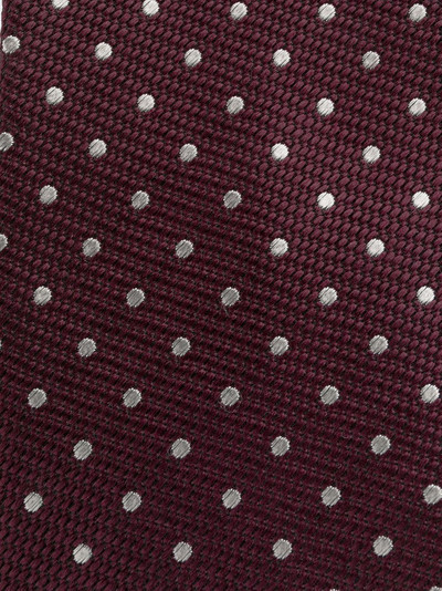 TOM FORD polka dot jacquard tie outlook