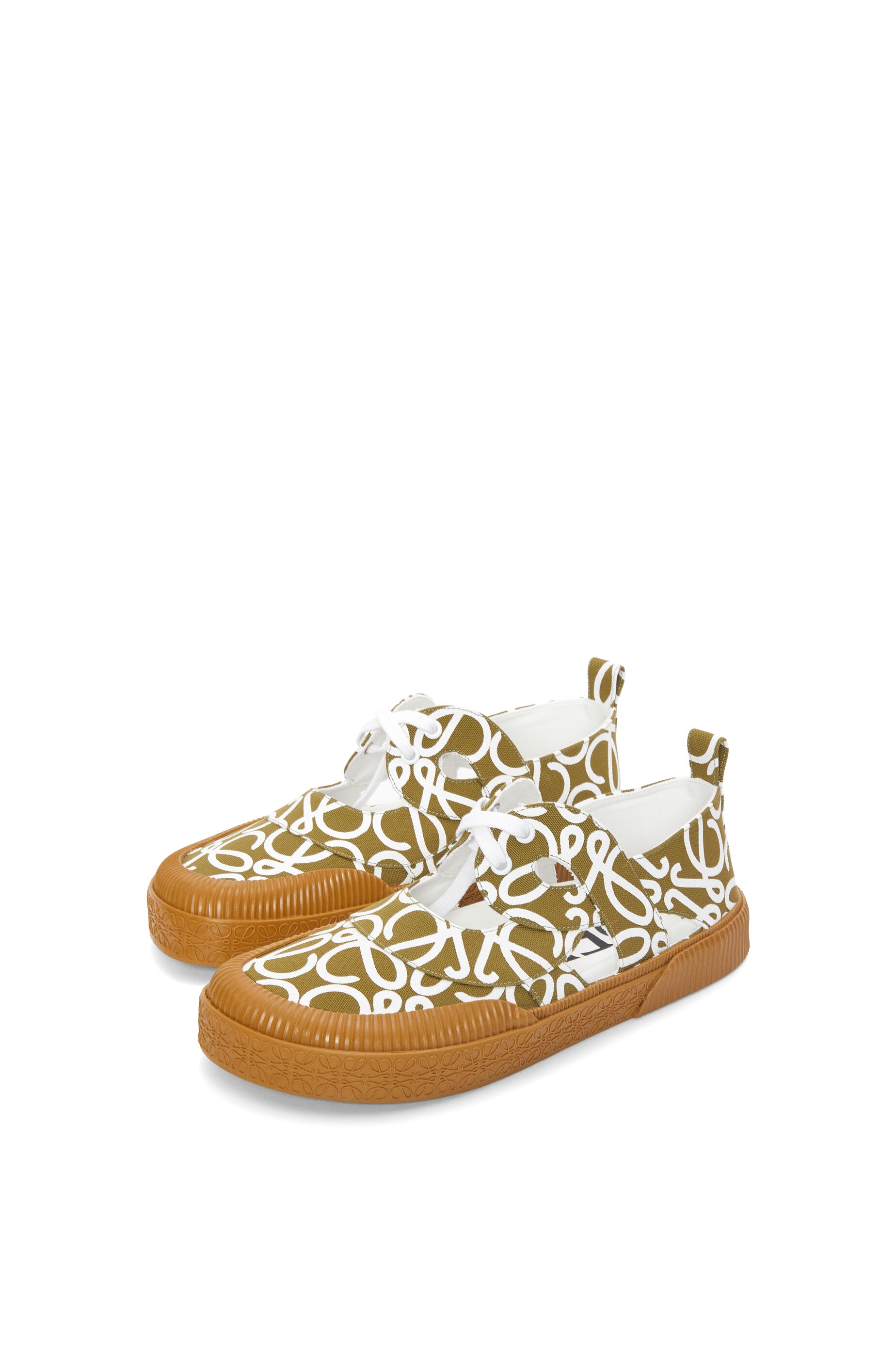 Terra vulca lace-up shoe in canvas - 3