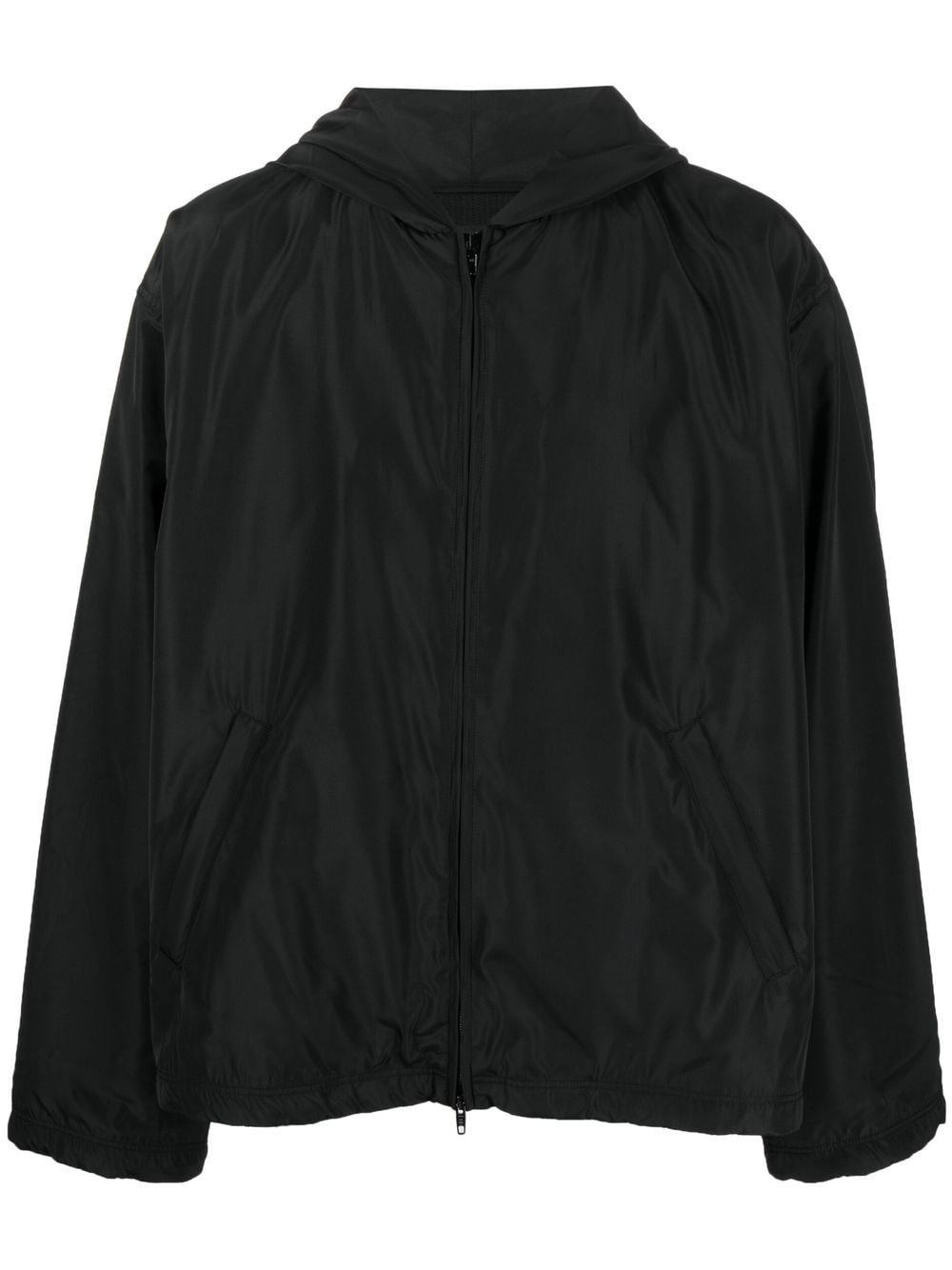 Outline Tracksuit Jacket in Black