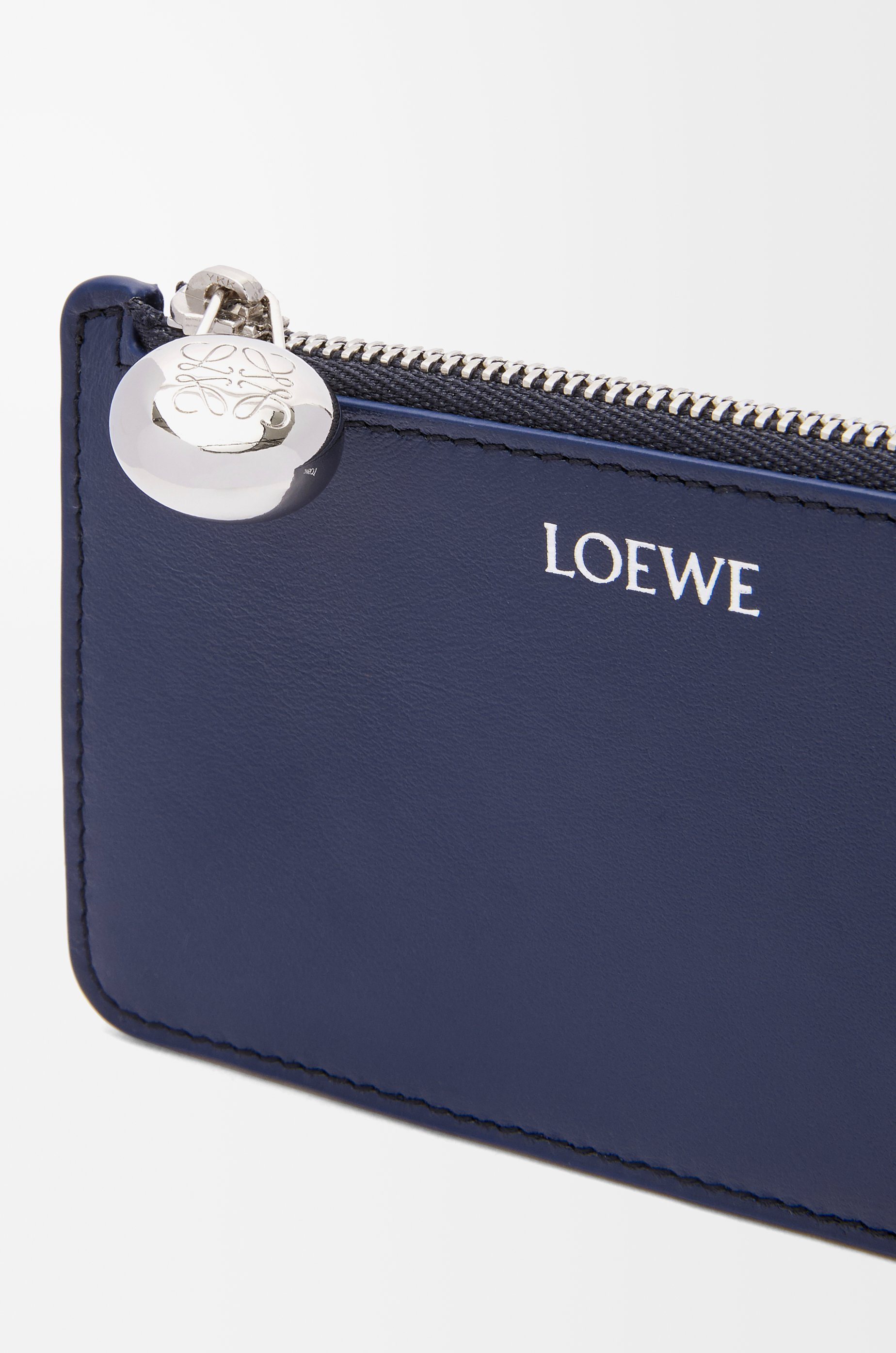 Pebble coin cardholder in shiny nappa calfskin - 4