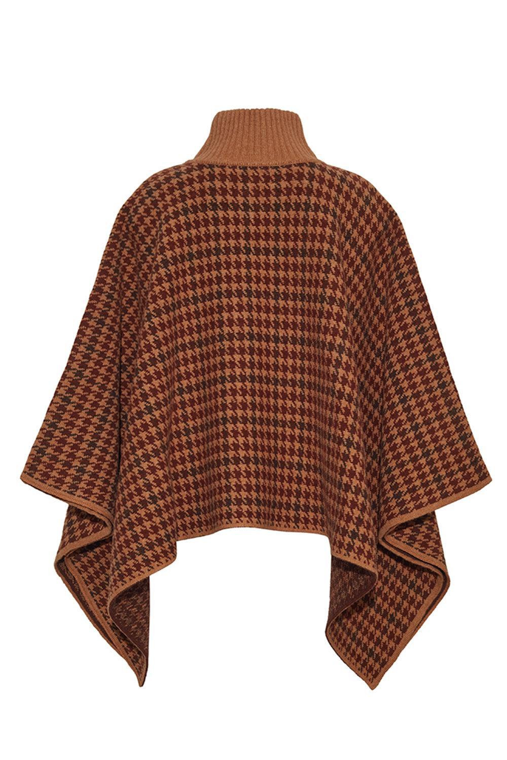 Pagoda Check Cape - 4