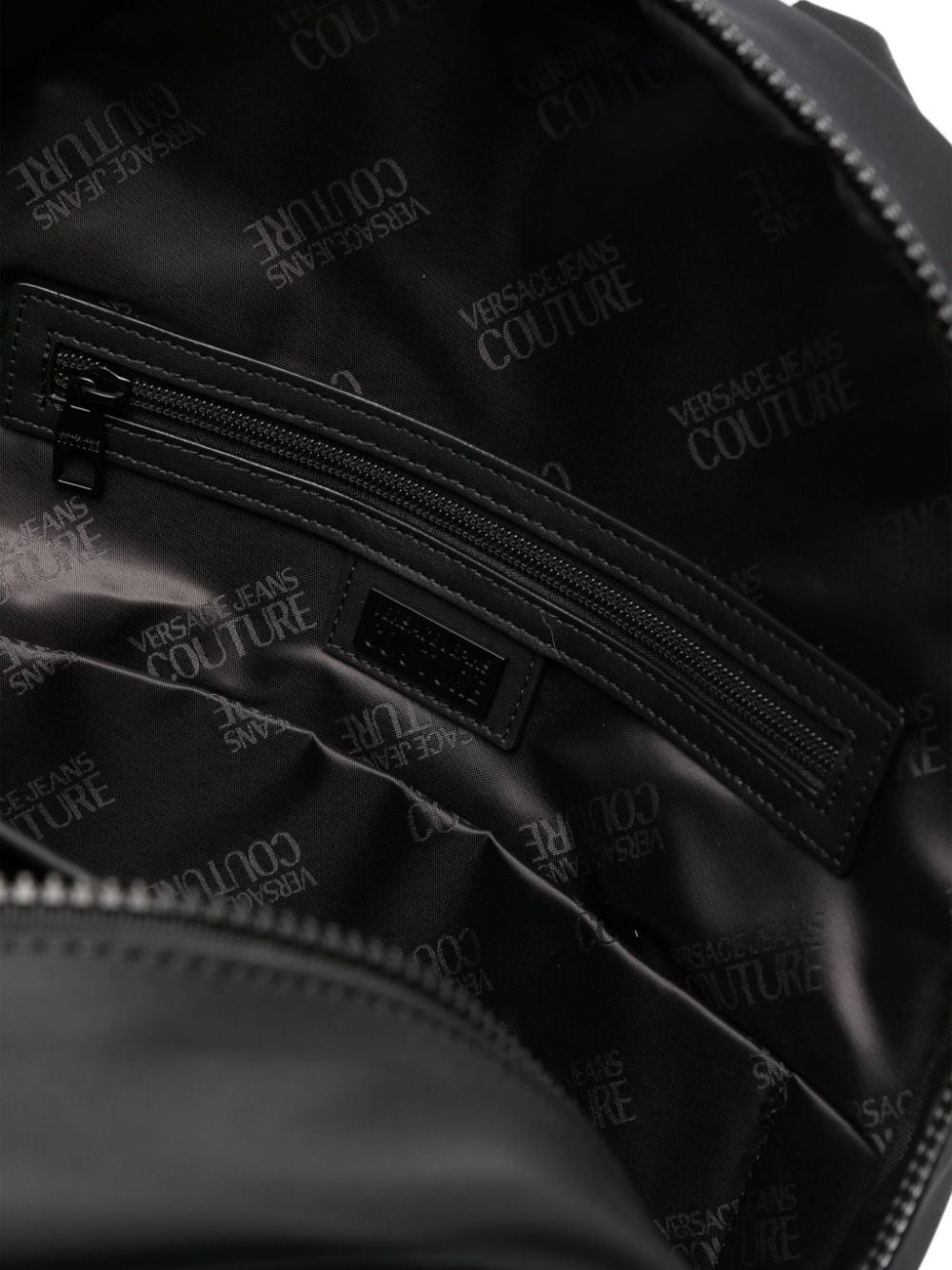logo-stripe laptop backpack - 5