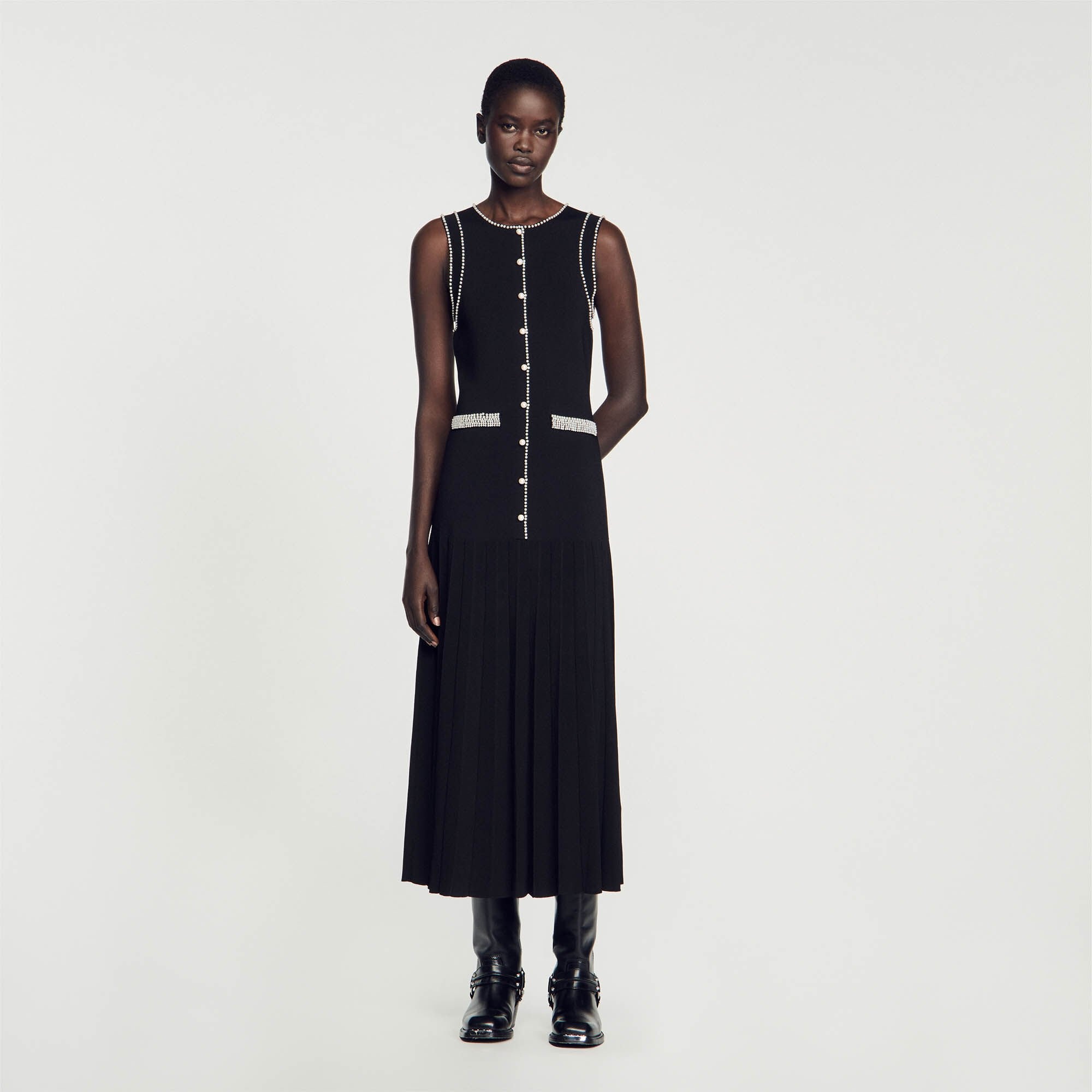 KNIT MIDI DRESS - 2