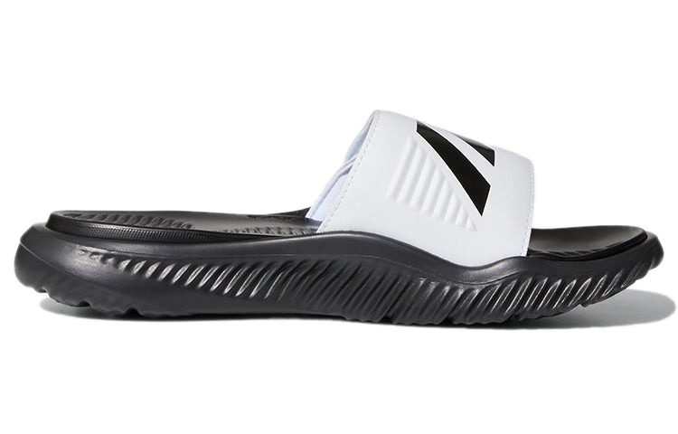 adidas Alphabounce Slide 'White Black' FZ0388 - 2