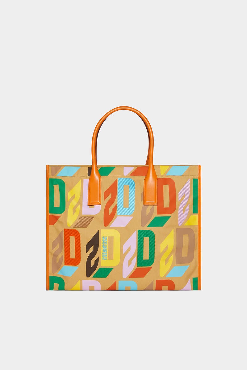 D2 MONOGRAM SHOPPING BAG - 2