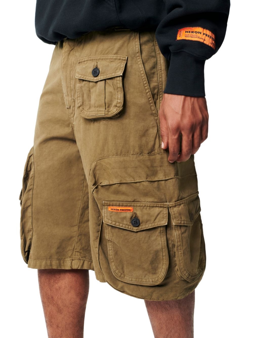 Canvas Cargo Shorts - 5