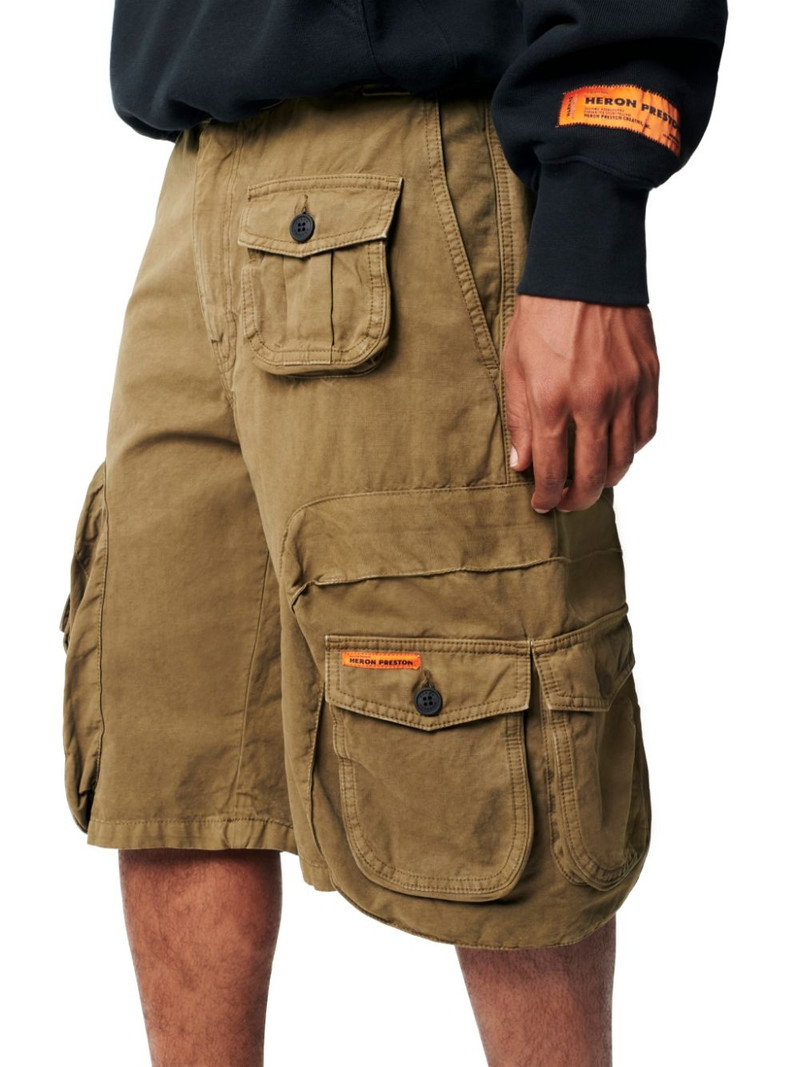 Canvas Cargo Shorts 5