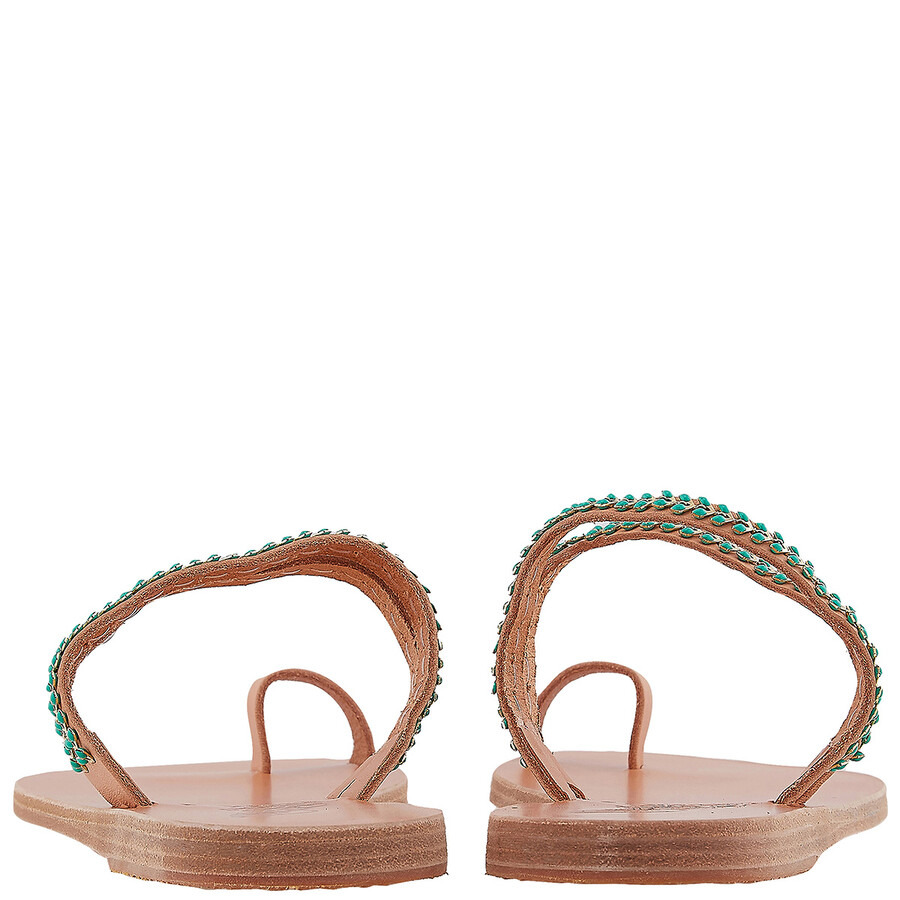 Ancient Greek Sandals Ladies Skalida Flat Sandals - 4