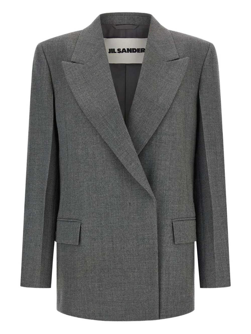 flap-pocket blazer - 1