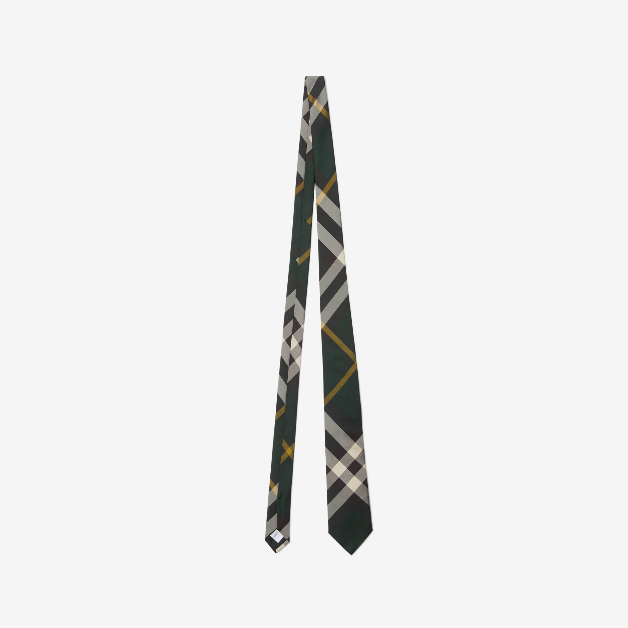 Check Silk Tie - 1