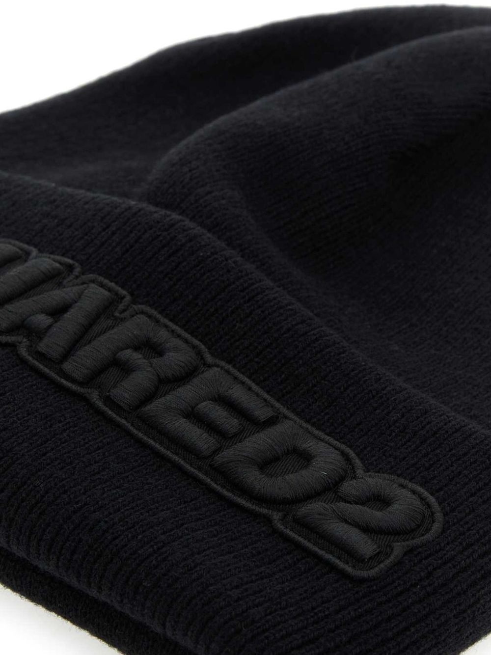 logo embroidered beanie - 3