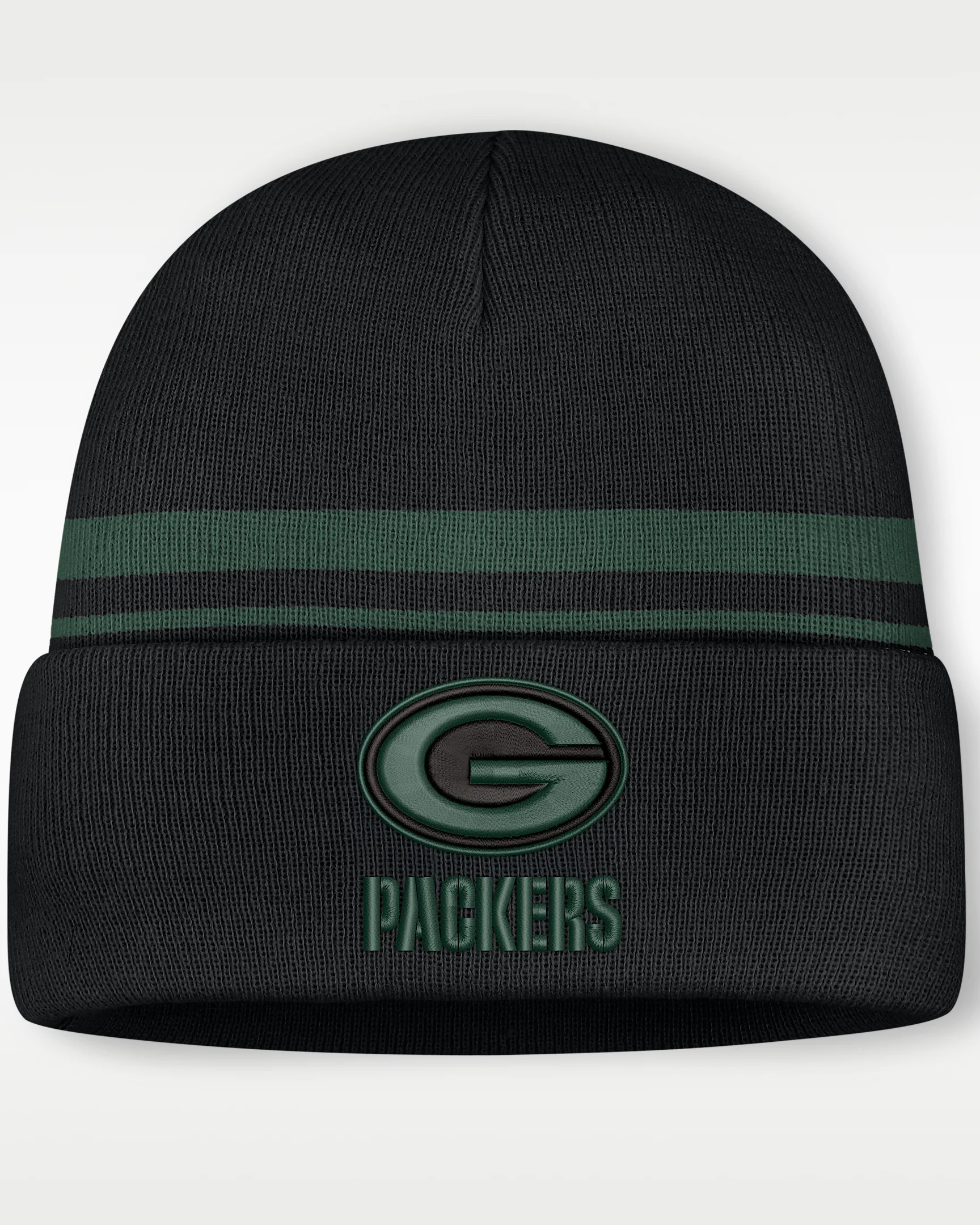 Green Bay Packers Primetime Utility Men's Nike NFL Cuffed Beanie - 1