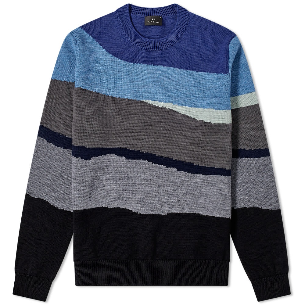 Paul Smith Zig Zag Intarsia Knit - 1