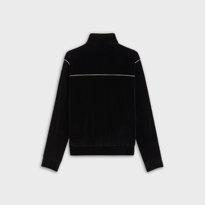 CELINE TRIOMPHE JERSEY SWEATER IN VELVET outlook