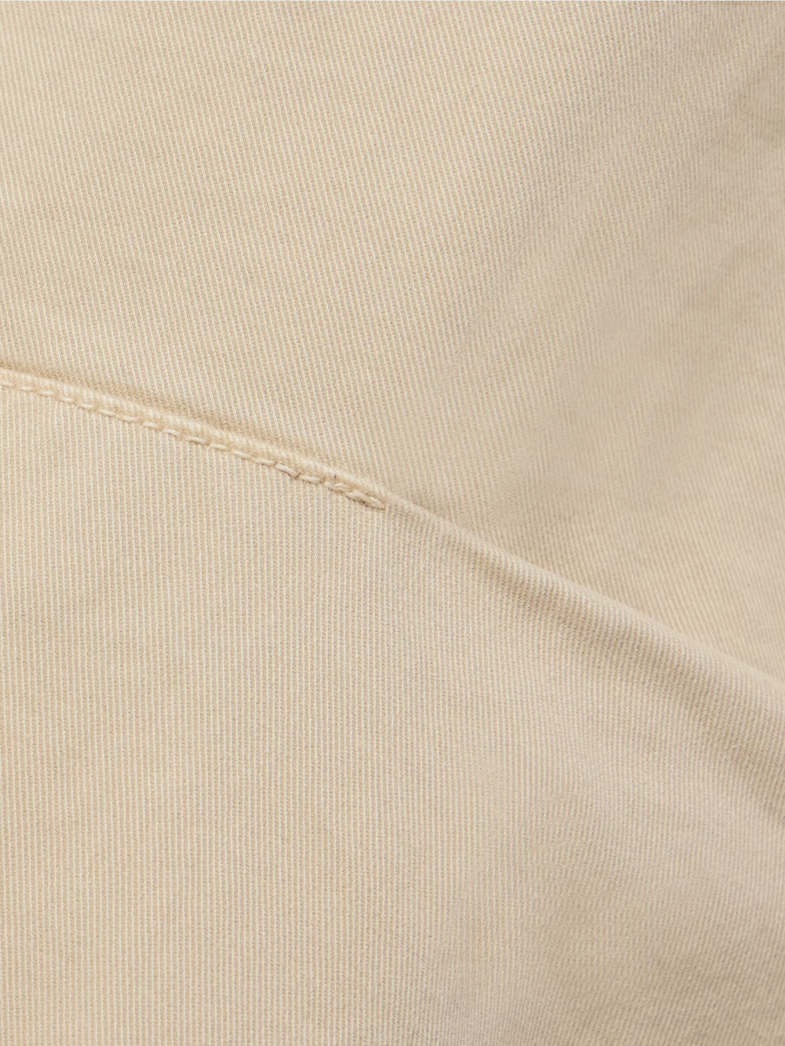 Shon cotton-blend twill tapered pants Beige - 5