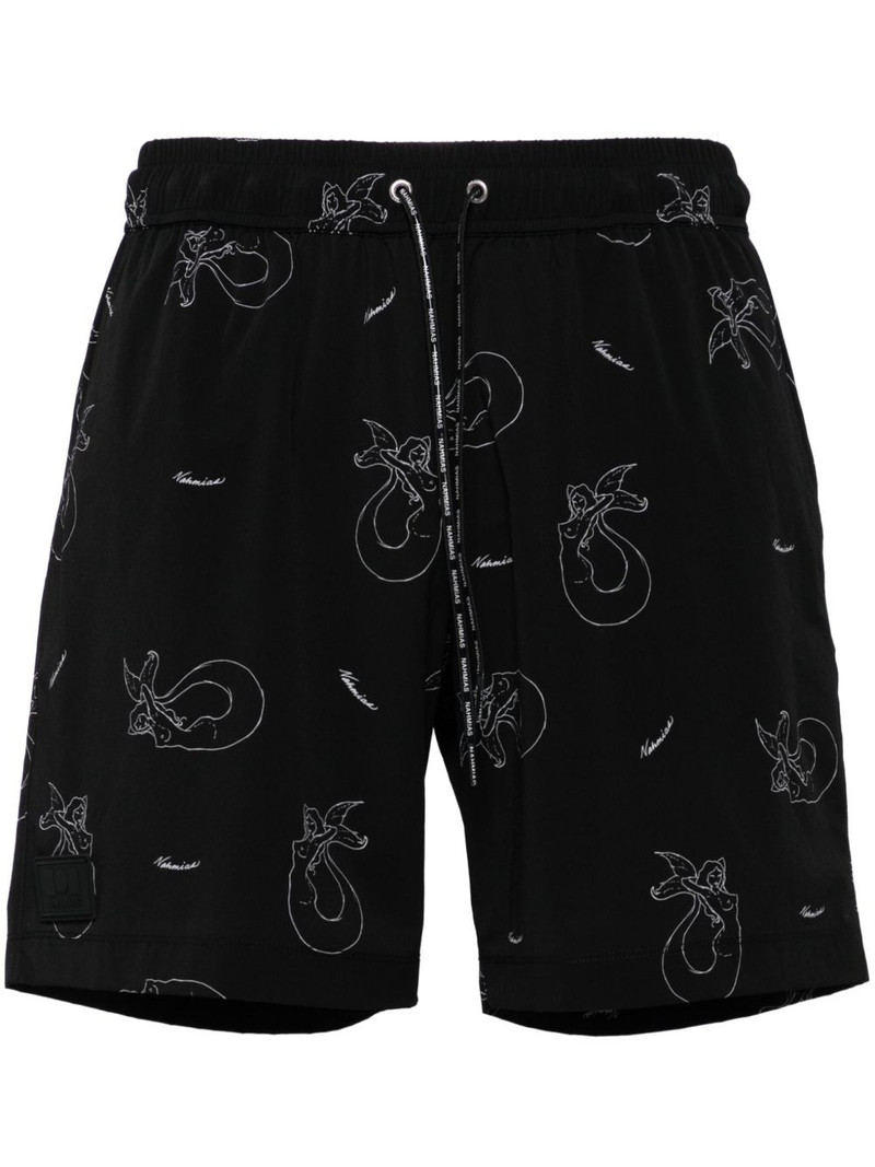 Waistband Swim Shorts 1