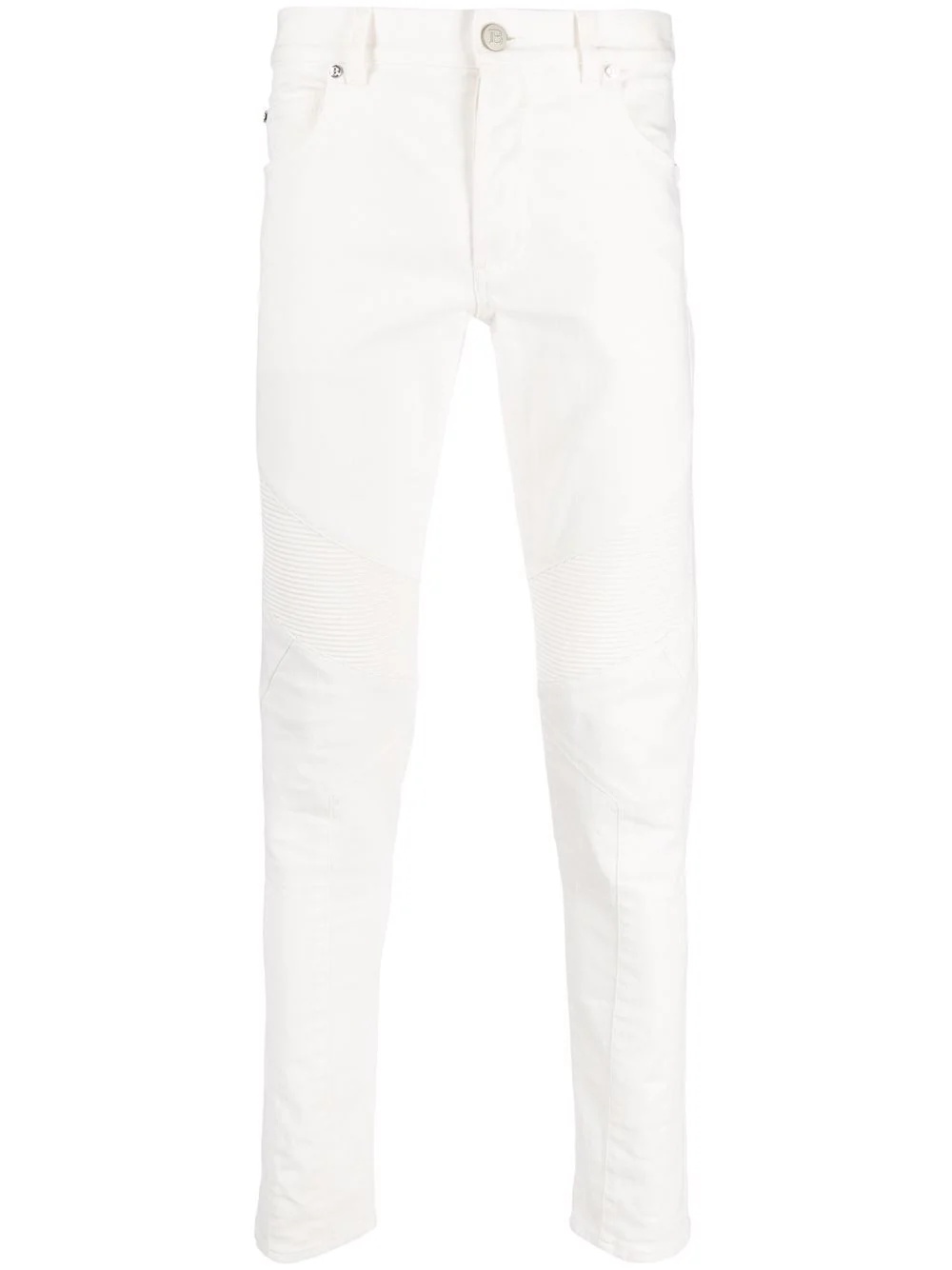 multi-cuts tapered jeans - 1