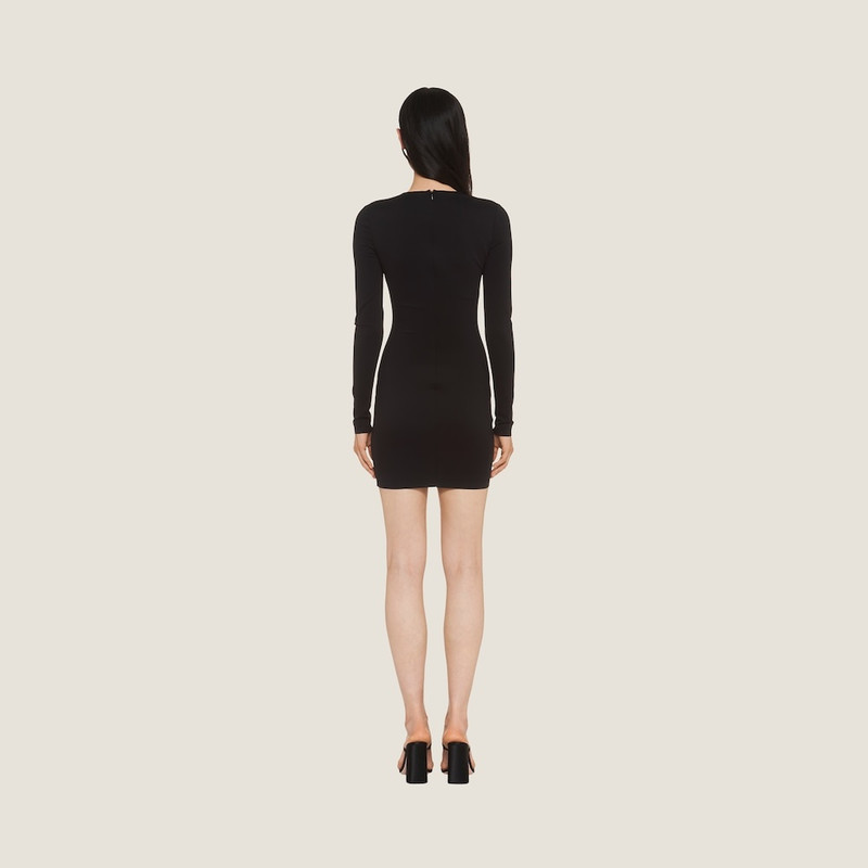 Miu Miu Stretch jersey mini-dress outlook