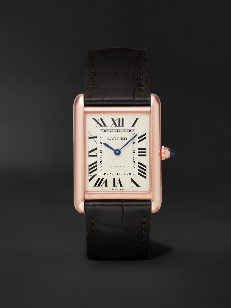 Tank Louis Cartier XL 18-Karat Gold Watch, Ref. WGTA0346 1