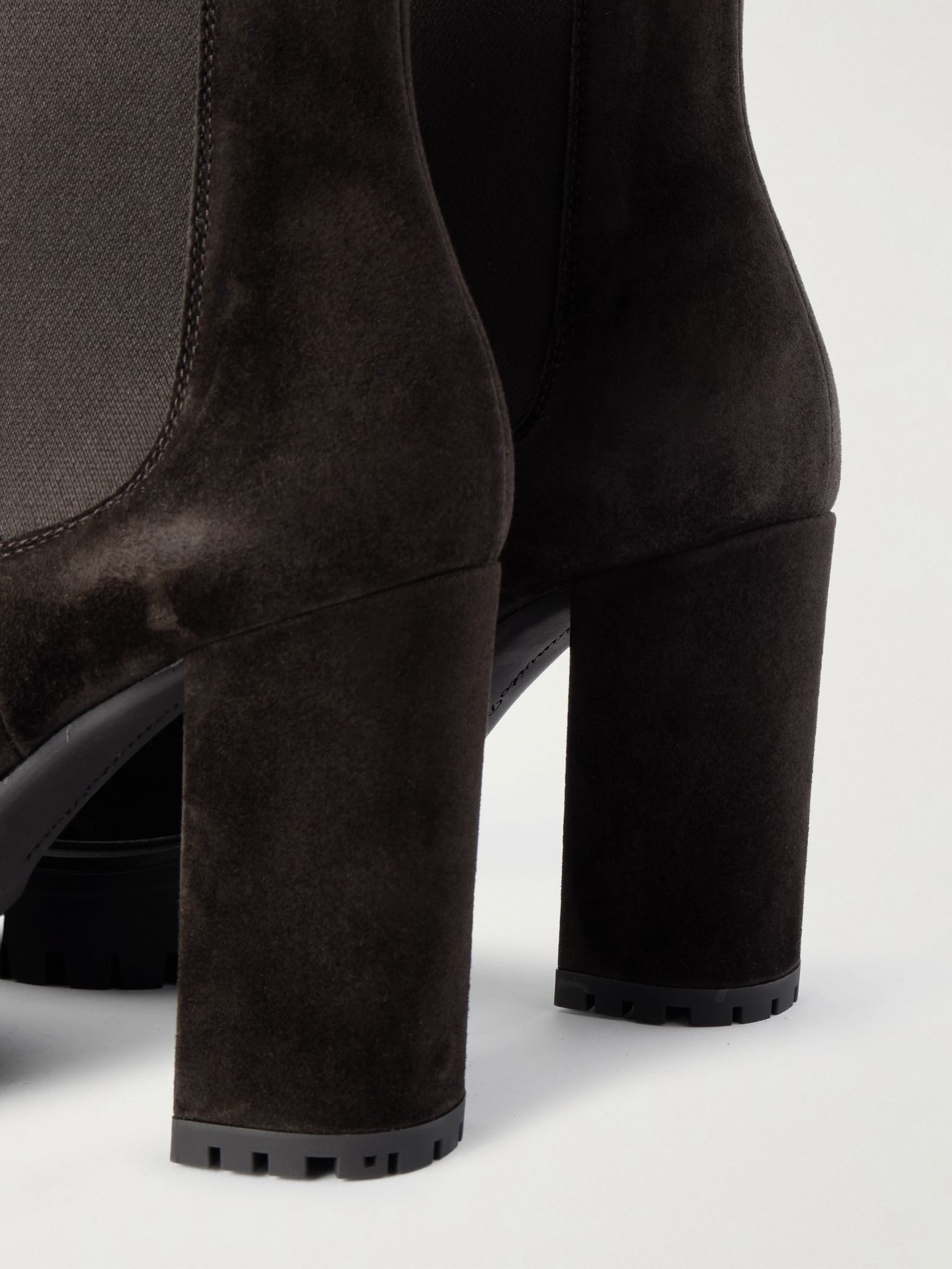 70 suede Chelsea boots Dark brown - 4