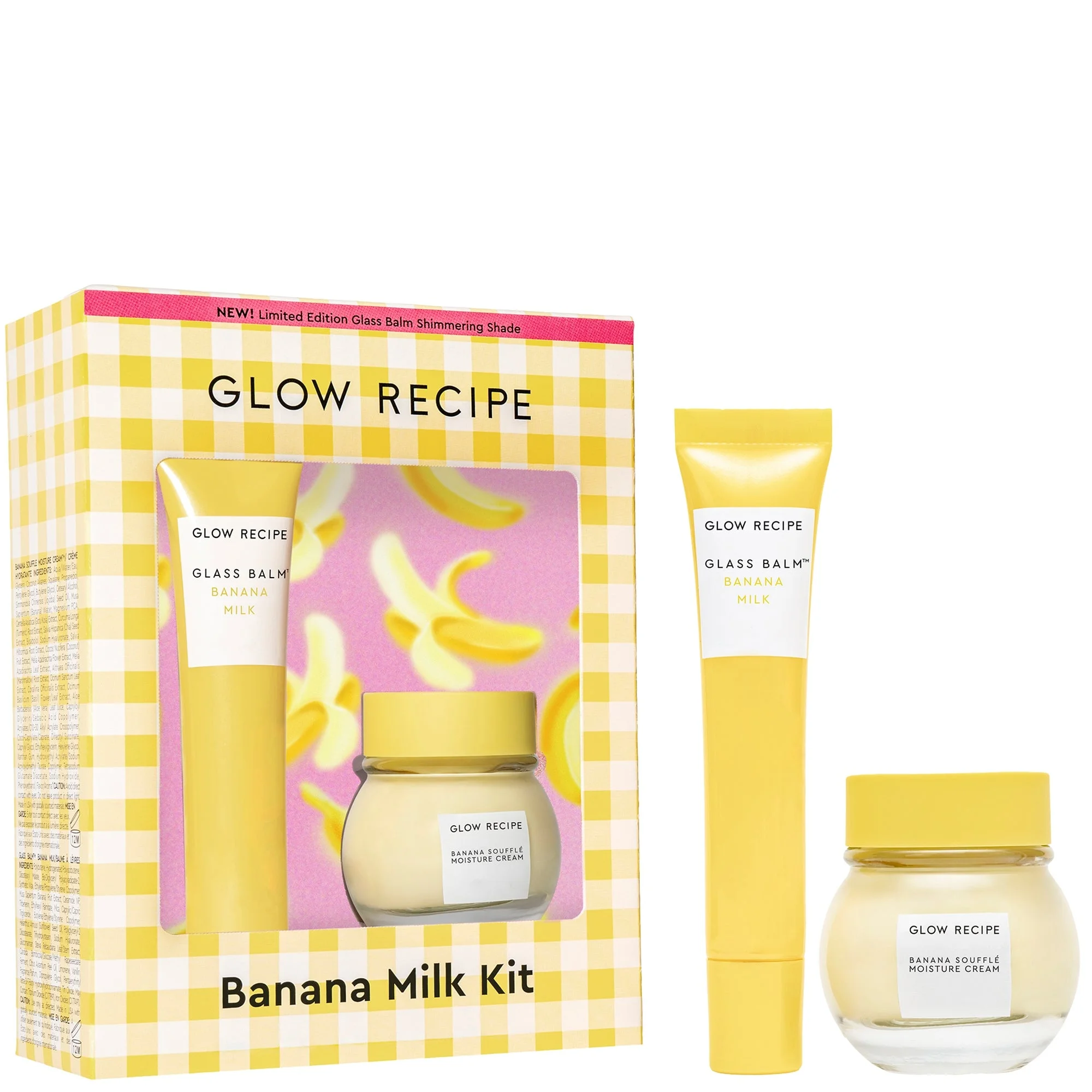 Glow Recipe Banana Milk Glass Balm Kit - 1