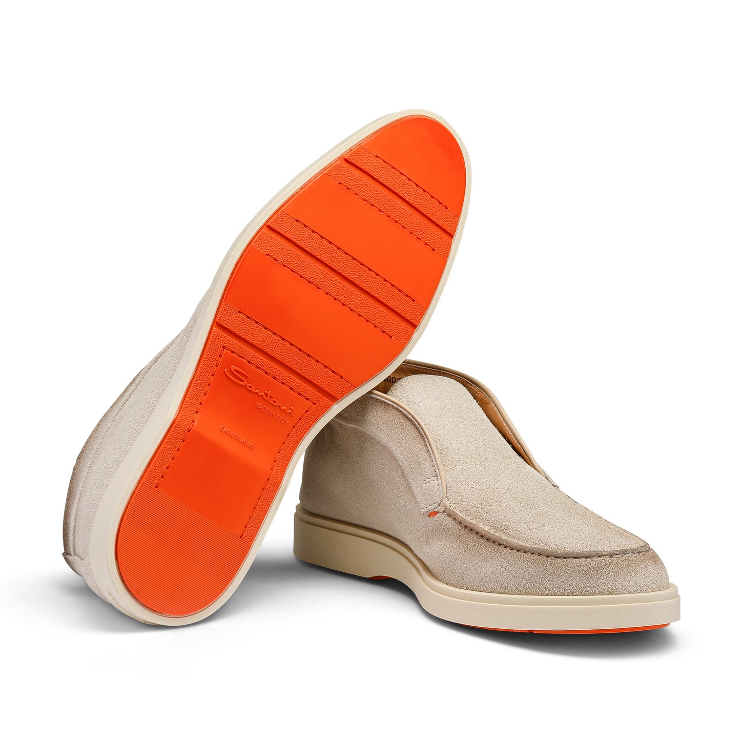 Men's beige suede desert boot - 3