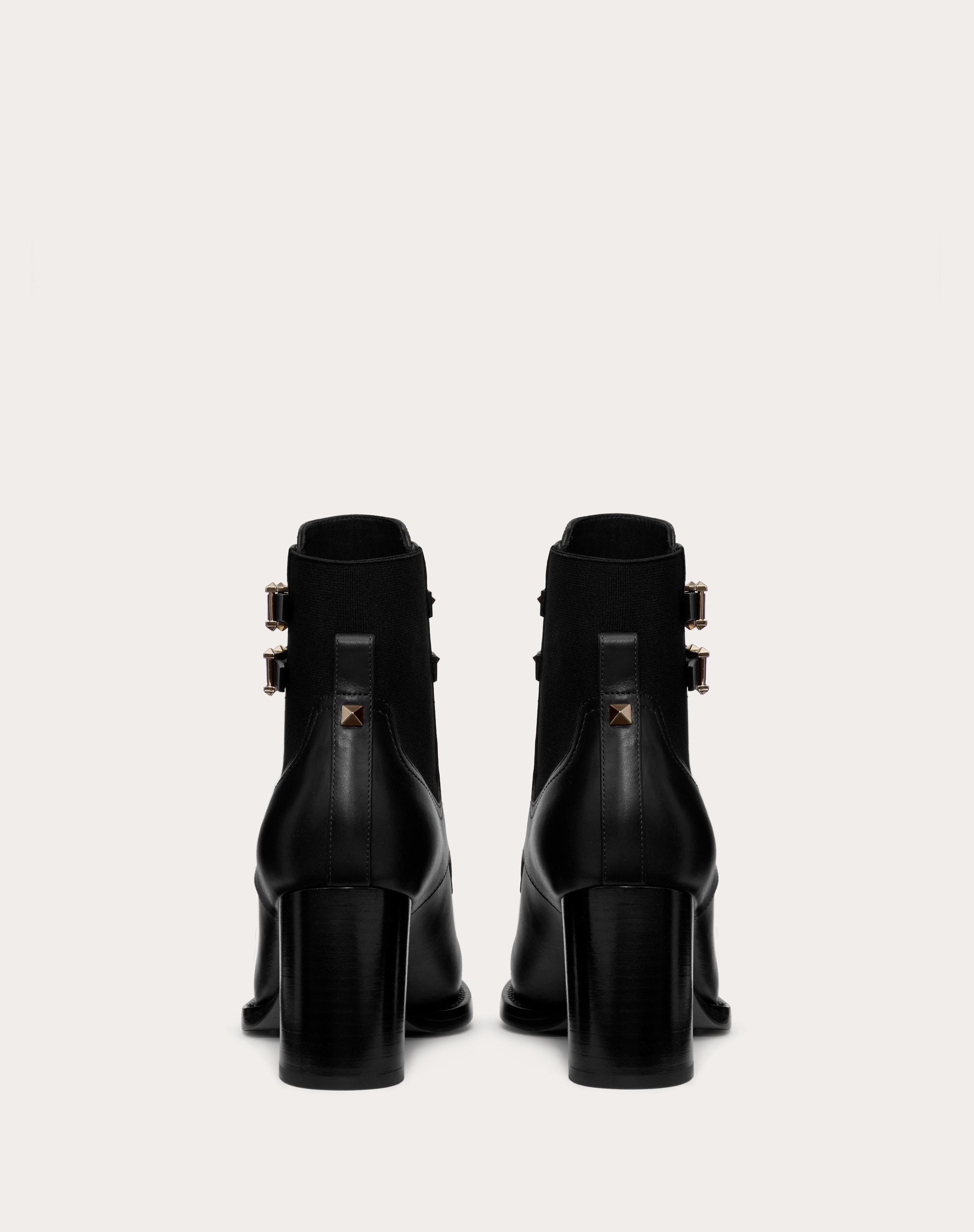 ROCKSTUD CALFSKIN ANKLE BOOT 70 MM - 3