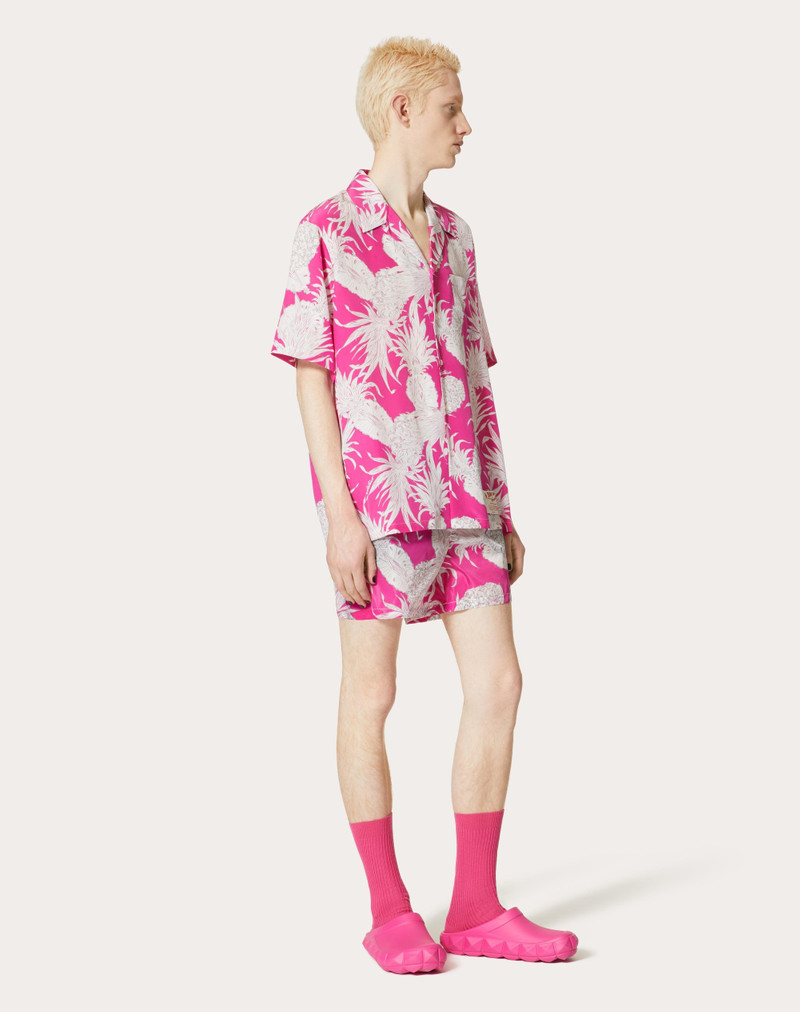 Valentino PINEAPPLE PRINT NYLON SWIMSUIT outlook