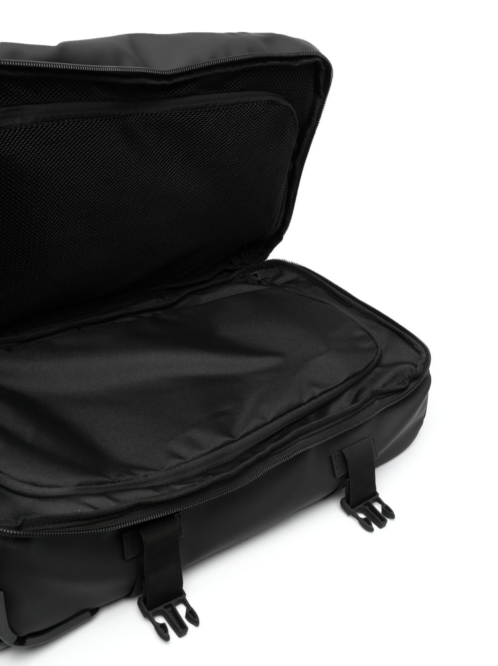logo-print zipped luggage - 5